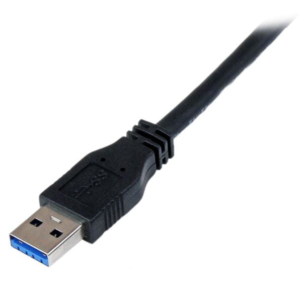 StarTech.com 1m zertifiziertes USB 3.0 SuperSpeed Kabel A auf Micro B - Schwarz - USB 3 Anschlusskabel - Stecker/Stecker - USB-Kabel - Micro-USB Typ B (M)