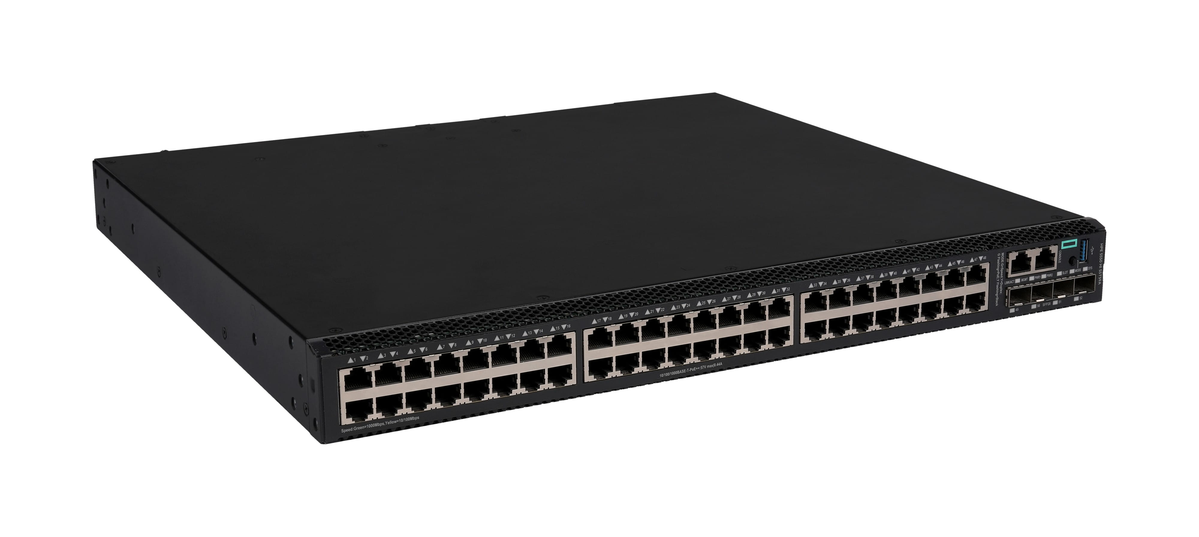 HPE Networking Comware 5550HI - Switch - 1 Slot - L3 - managed - 48 x 10/100/1000Base-T (PoE++)