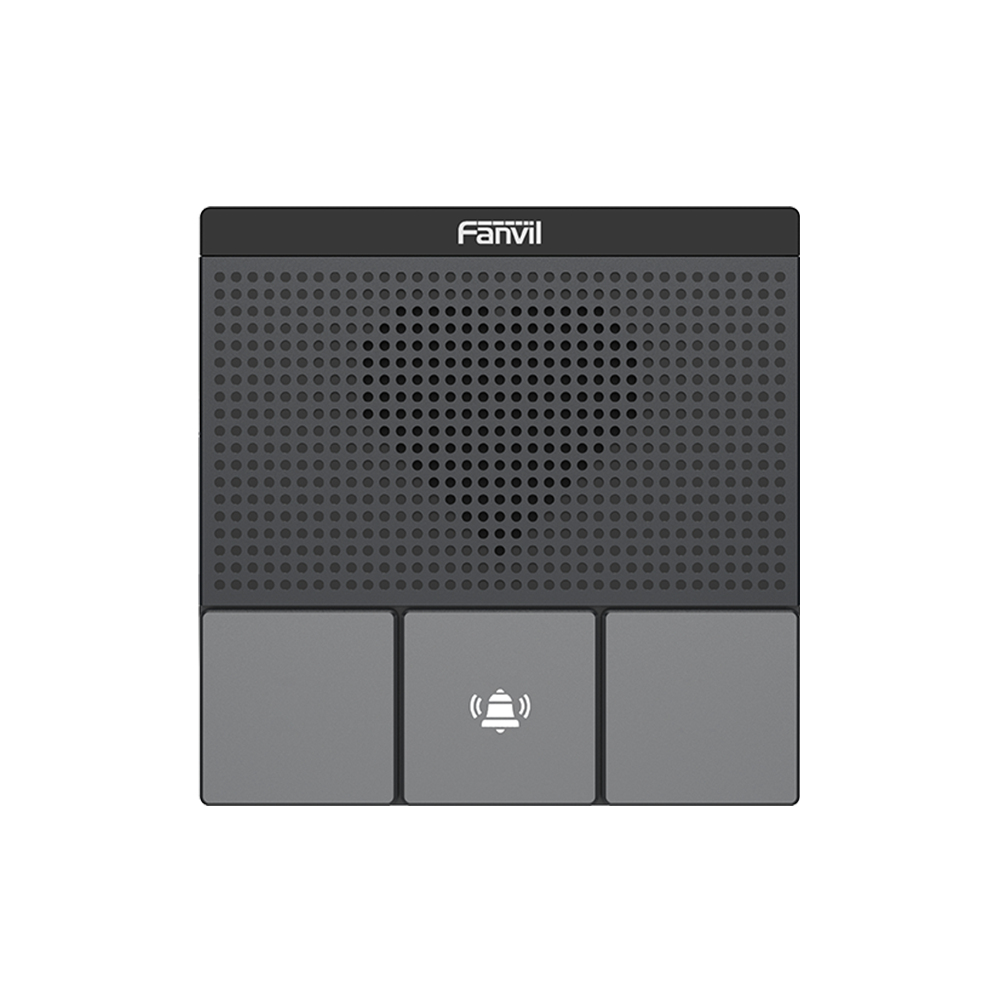 Fanvil A10W, Kabelgebunden, IP54, RJ-45, Schwarz, Grau, Acrylnitril-Butadien-Styrol (ABS), Wand