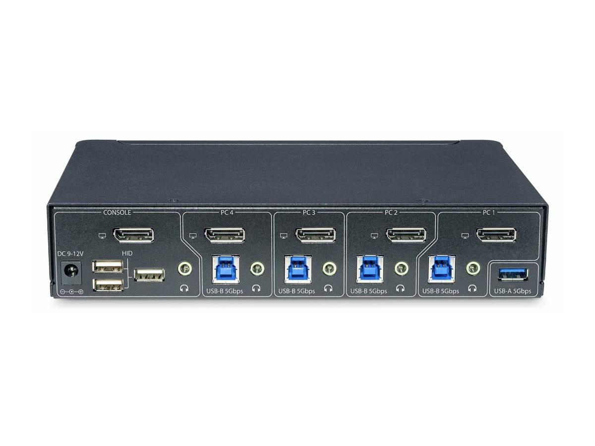 StarTech.com 4-Port DisplayPort KVM Switch/Umschalter