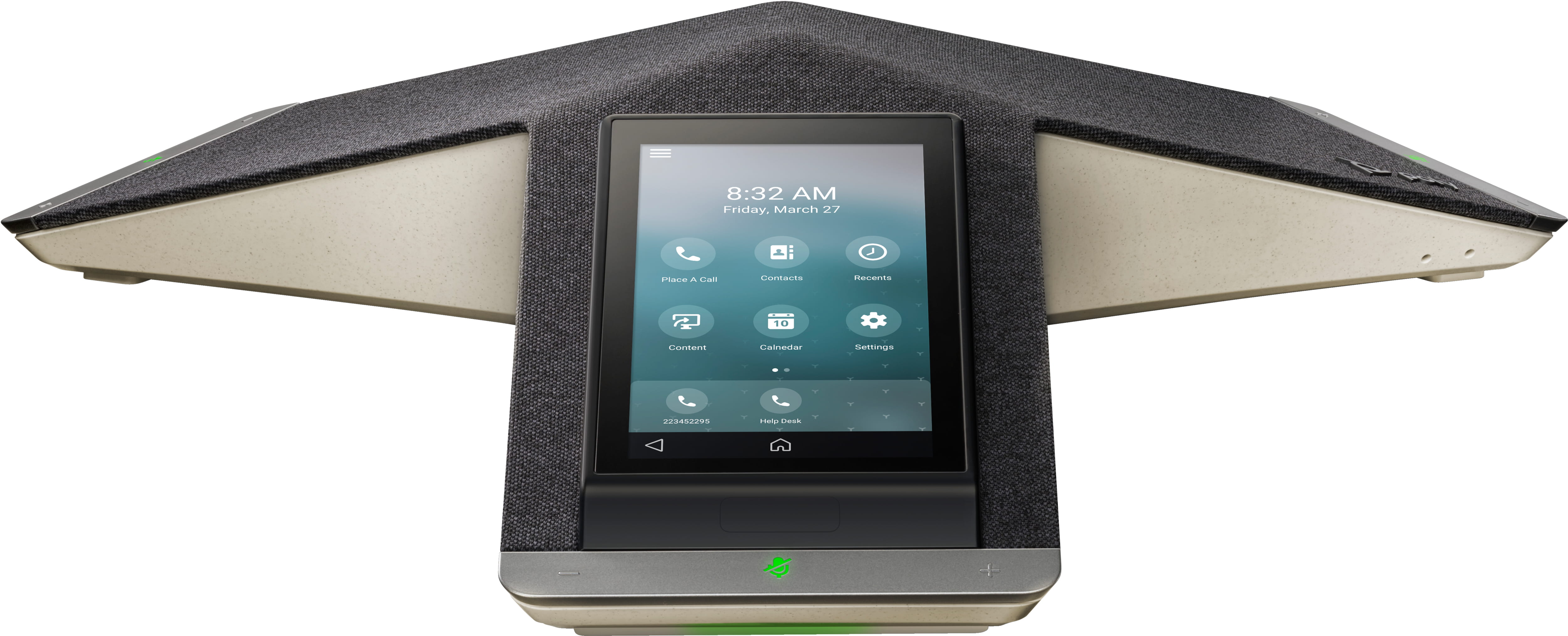 Poly HP Poly Trio C60 NR - VoIP-Konferenztelefon - mit Bluetooth-Schnittstelle mit Rufnummernanzeige/Anklopffunktion - IEEE 802.11a/b/g/n (Wi-Fi)
