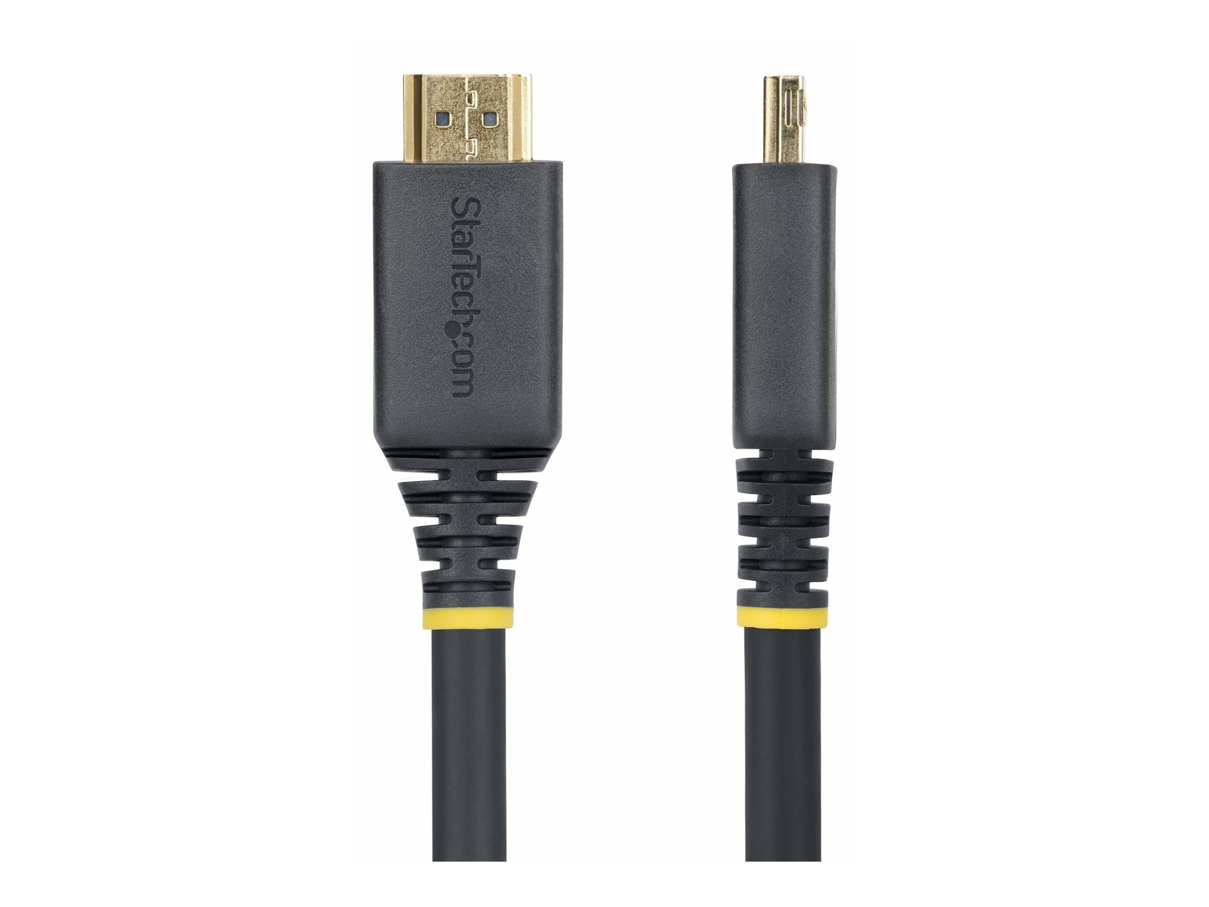 StarTech.com High Speed - HDMI-Kabel - HDMI männlich zu HDMI männlich - 7 m - abgeschirmt - Schwarz - halogenfrei, passiv, 4K60Hz-Unterstützung, 1440p (UWQHD)