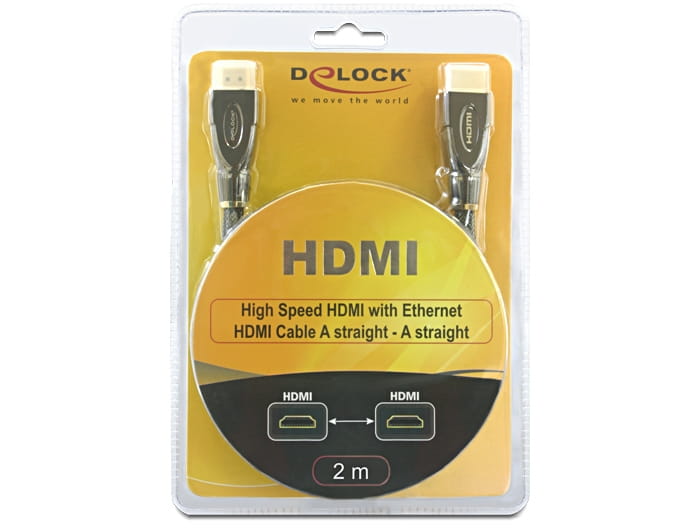 Delock High Speed HDMI with Ethernet - HDMI-Kabel