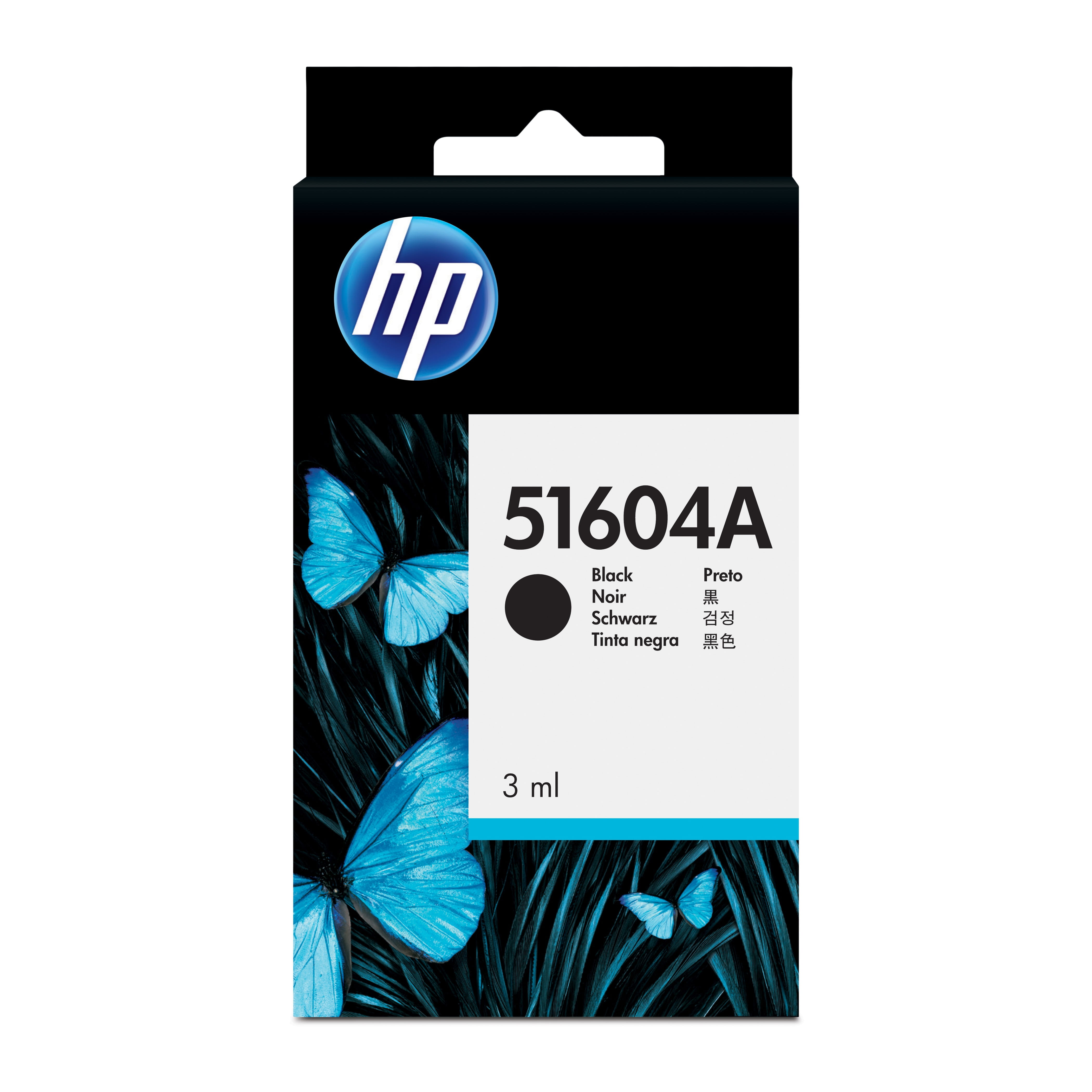 HP  3 ml - Schwarz - original - Tintenpatrone