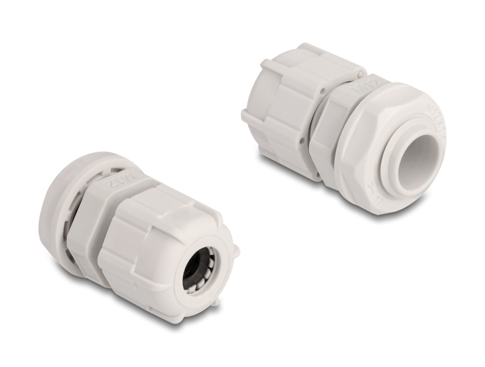 Delock Cable gland (M12) - Grau (Packung mit