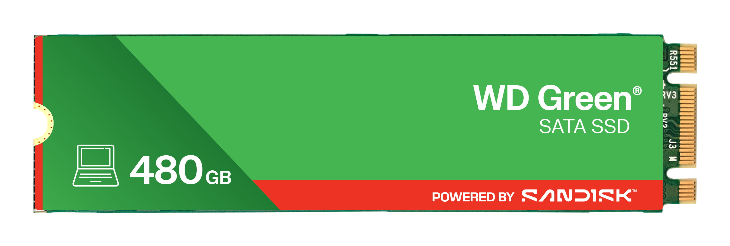 WD Green WDS480G3G0B-00BJF0 - SSD - 480 GB