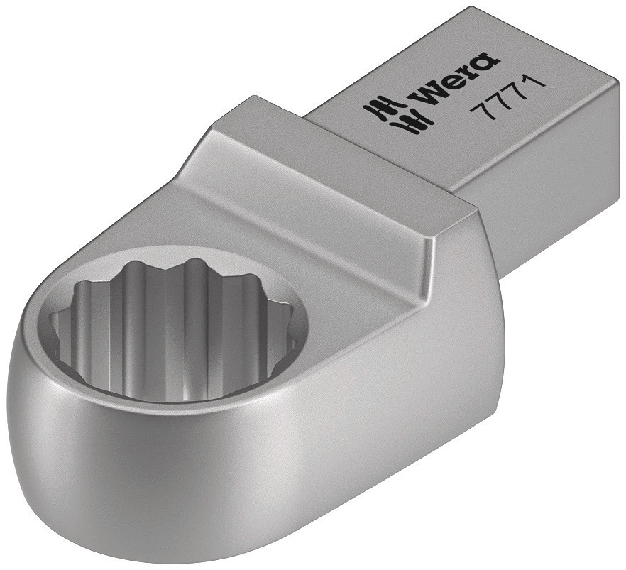 Wera 7771, Torque wrench end fitting, Silber, 1 Stück(e), Chrom-Vanadium-Stahl (Cr-V)
