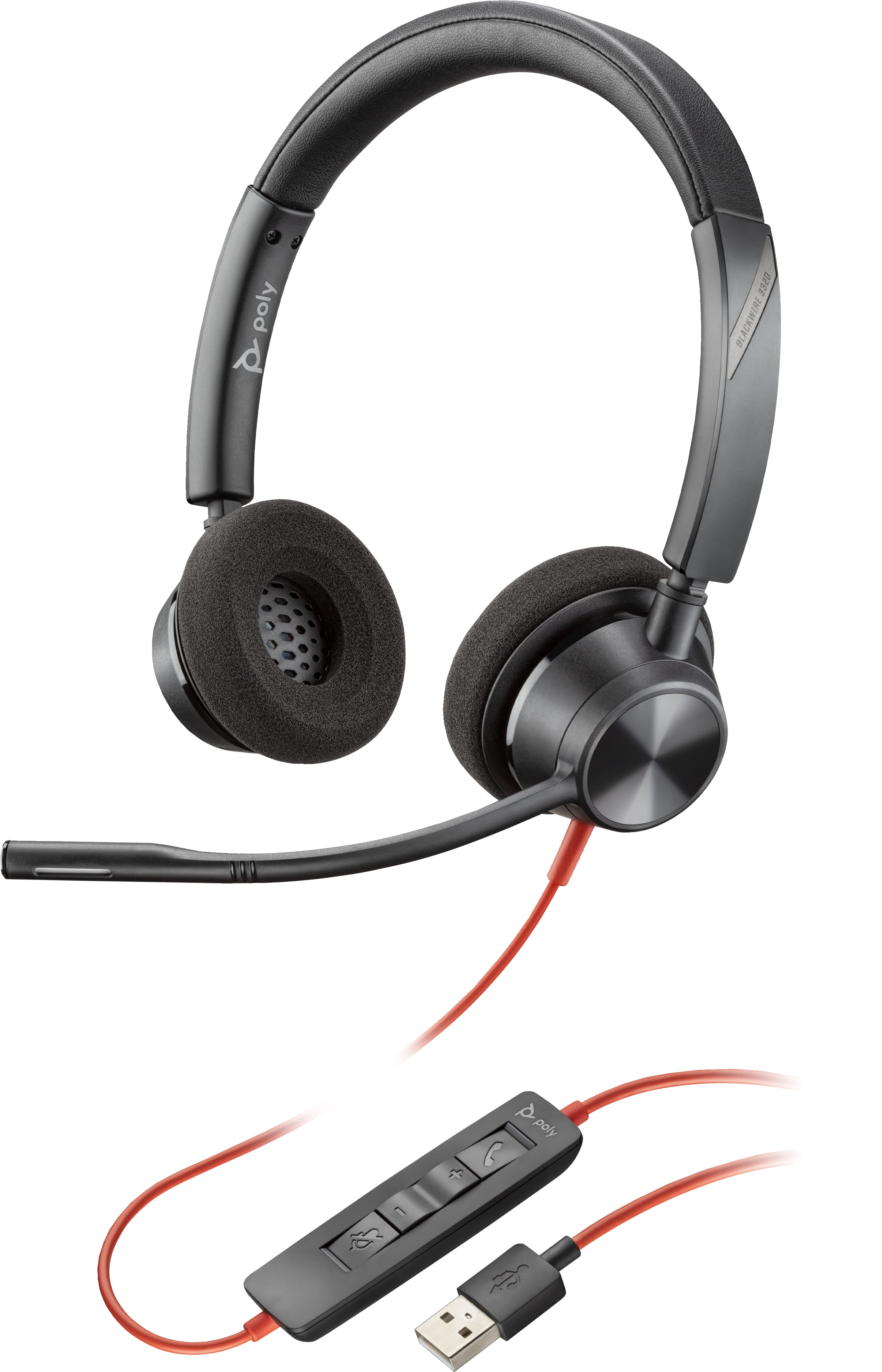 Poly Blackwire 3320 - Blackwire 3300 series - Headset