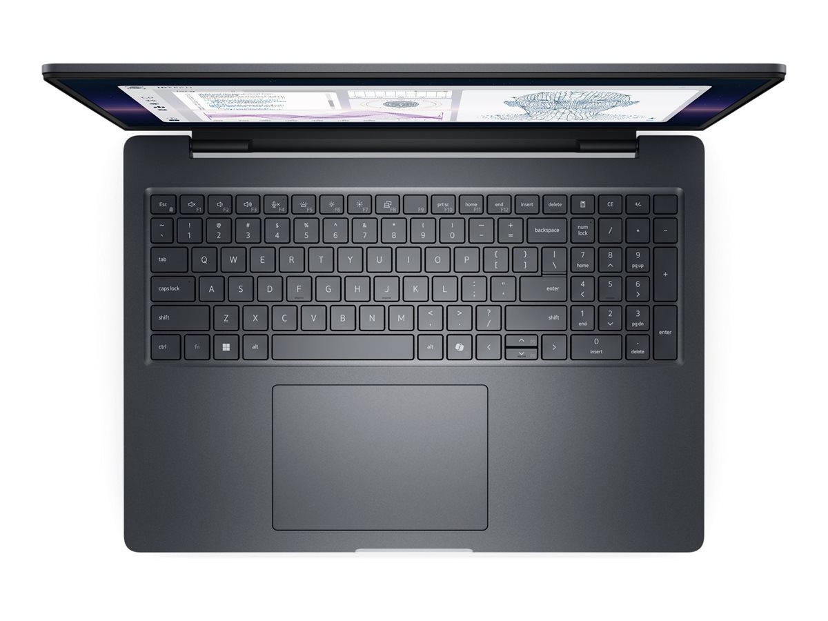 Dell Pro Max 16 Plus MB16250 - Intel Core Ultra 7 265HX / 2.6 GHz - vPro Enterprise - Win 11 Pro - RTX PRO 1000 Blackwell - 32 GB RAM - 1 TB SSD SED, NVMe, TLC, Performance - 40.646 cm (16")