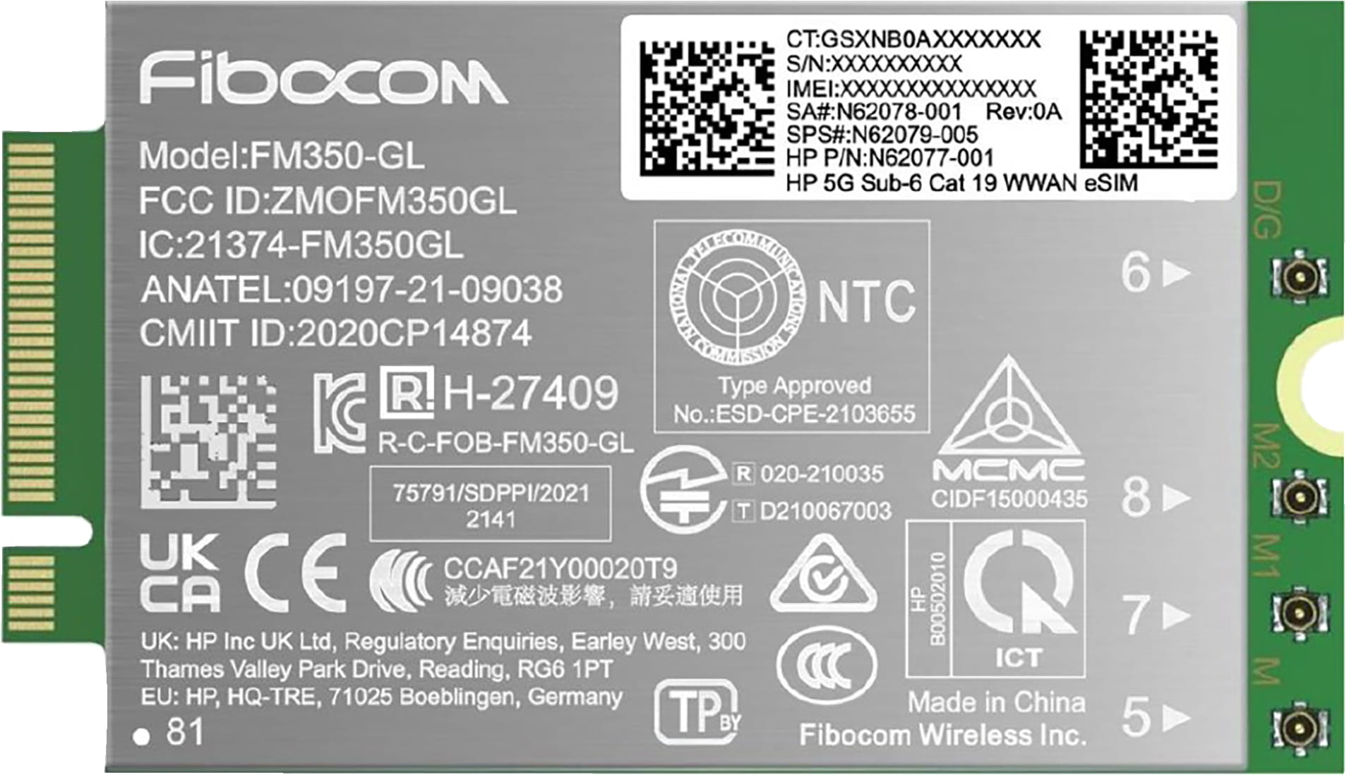 HP  Drahtloses Mobilfunkmodem - 5G - für Elite