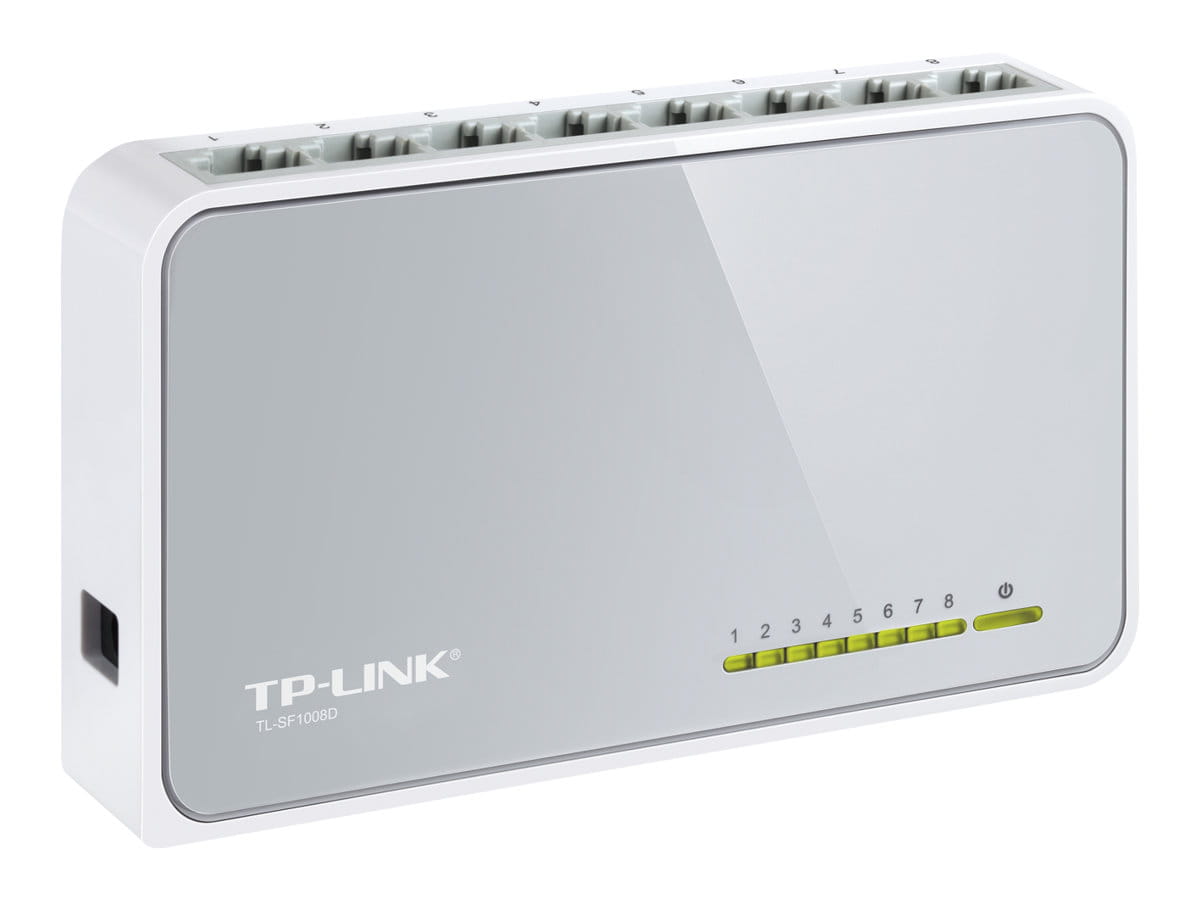 TP-LINK TL-SF1008D 8-Port 10/100Mbps Desktop