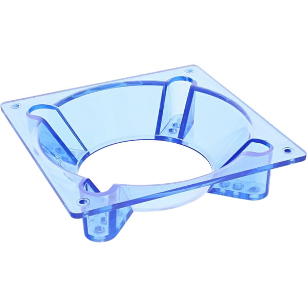 InLine Lüfteradapter - 120mm auf 70/80/90mm - für CPU-Kühler - Acryl