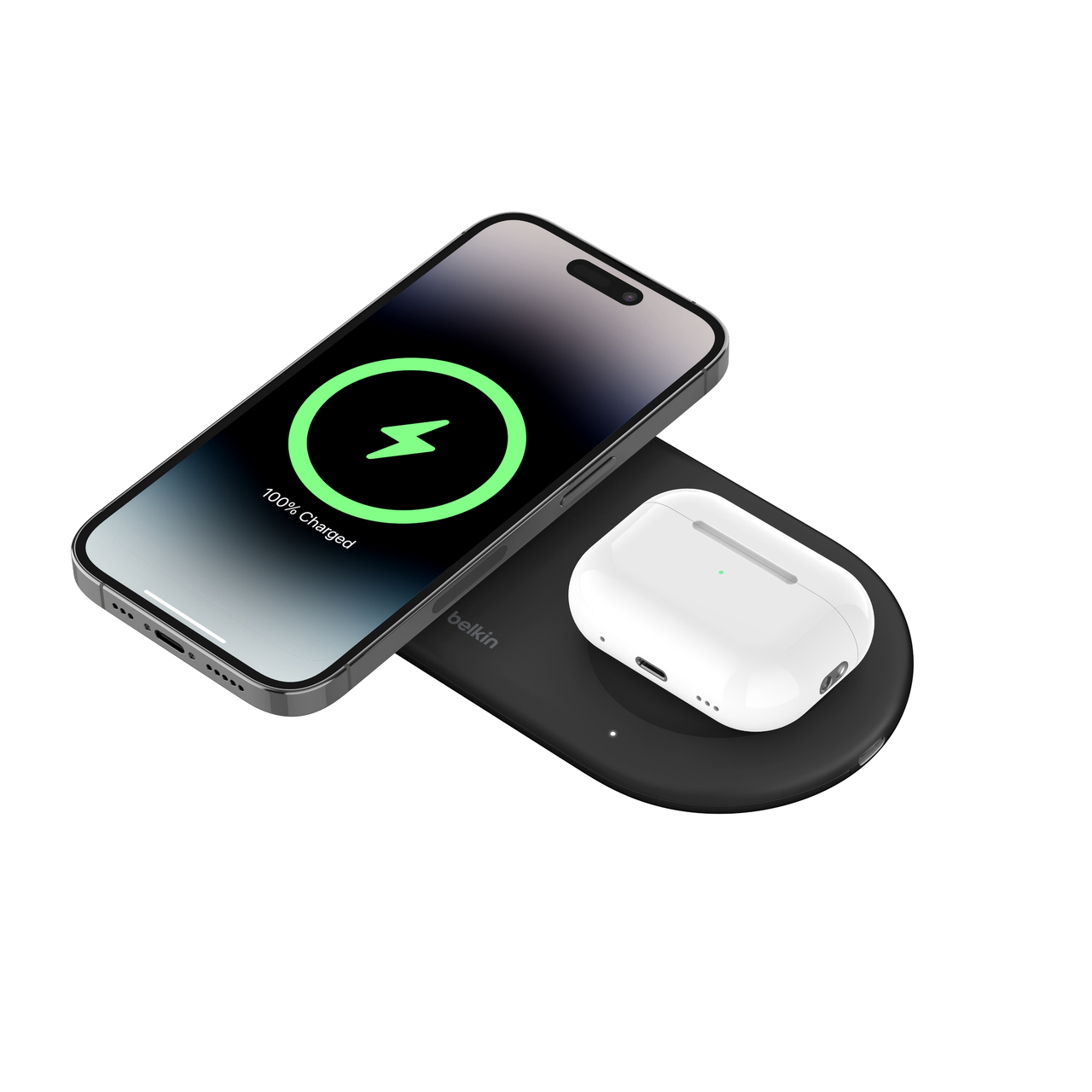 Belkin BoostCharge Pro 2-in-1 - Induktive Ladematte
