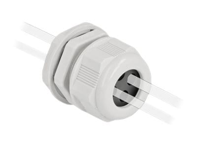 Delock Kabelverschraubung - Grau (Packung mit