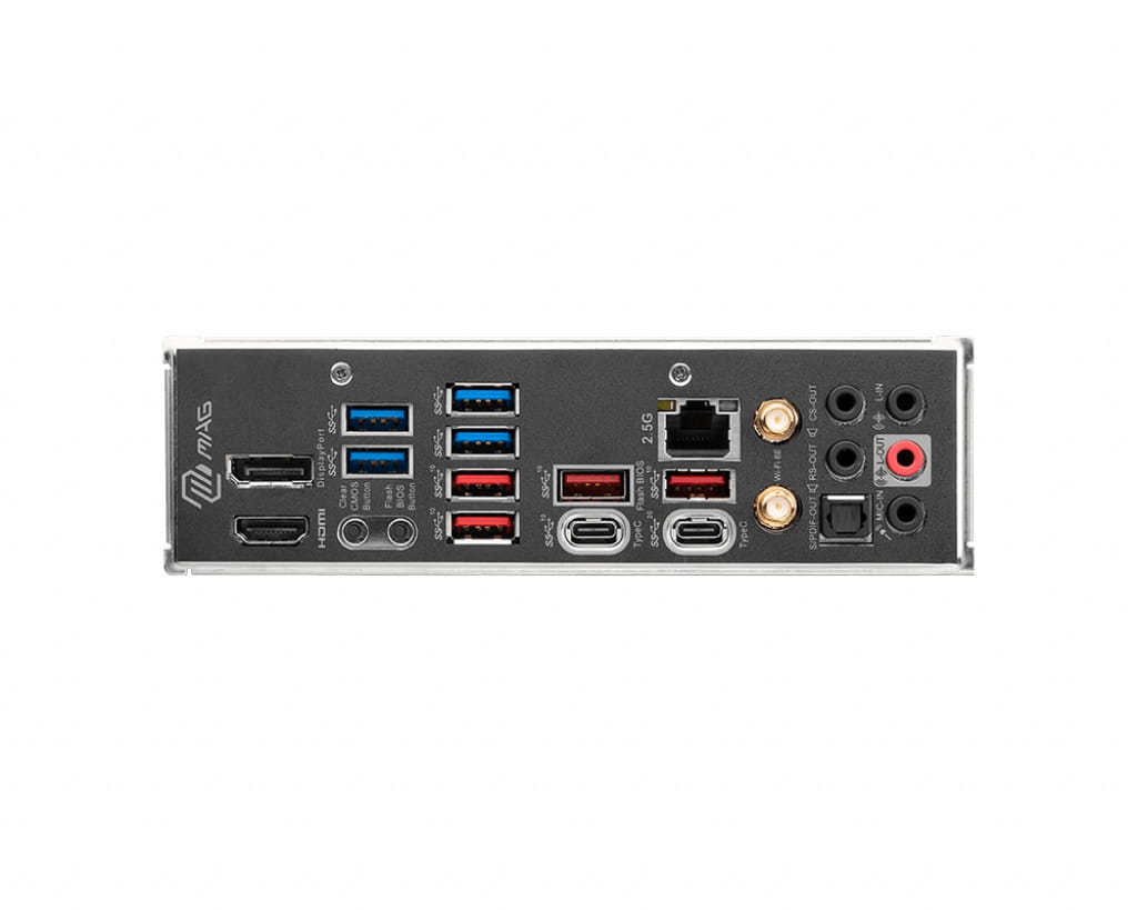 MSI MAG Z790 Tomahawk WIFI - Motherboard - ATX - LGA1700 Sockel - Z790 Chipsatz - USB-C 3.2 Gen 2x2, USB 3.2 Gen 2, USB 3.2 Gen 1, USB-C 3.2 Gen2 - 2.5 Gigabit LAN, Wi-Fi 6E, Bluetooth - Onboard-Grafik (CPU erforderlich)