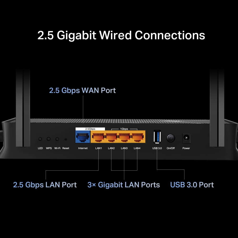 TP-LINK Archer BE230 V1 - Wireless Router 4-Port-Switch