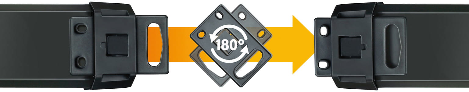 Brennenstuhl 1951160400, 1,8 m, Drinnen, IP20, Schwarz, 6 AC-Ausgänge, 90 mm