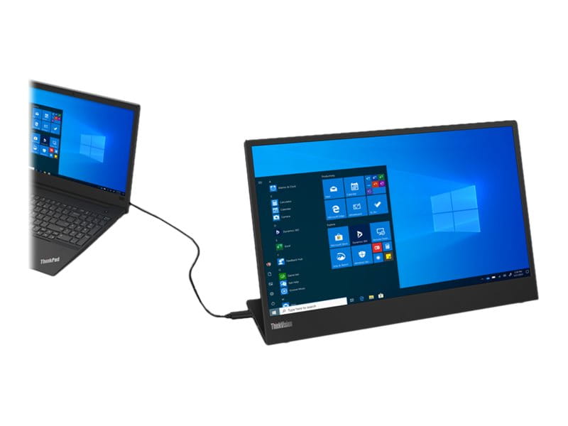 Lenovo ThinkVision M15 - LED-Monitor - 39.6 cm (15.6")