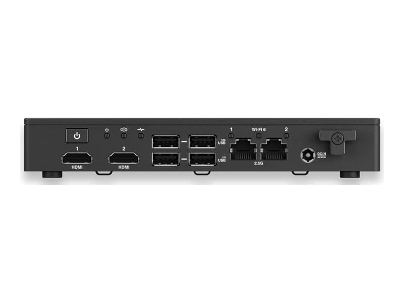 ASUS NUC 13 Rugged BNUC13BRKP200B00I - Barebone - SFF - 1 x N-series N50 - RAM 0 GB - SSD - eMMC 64 GB - UHD Graphics - Wi-Fi 6E, 2.5GbE, 1GbE - WLAN: 802.11a/b/g/n/ac/ax (Wi-Fi 6E)