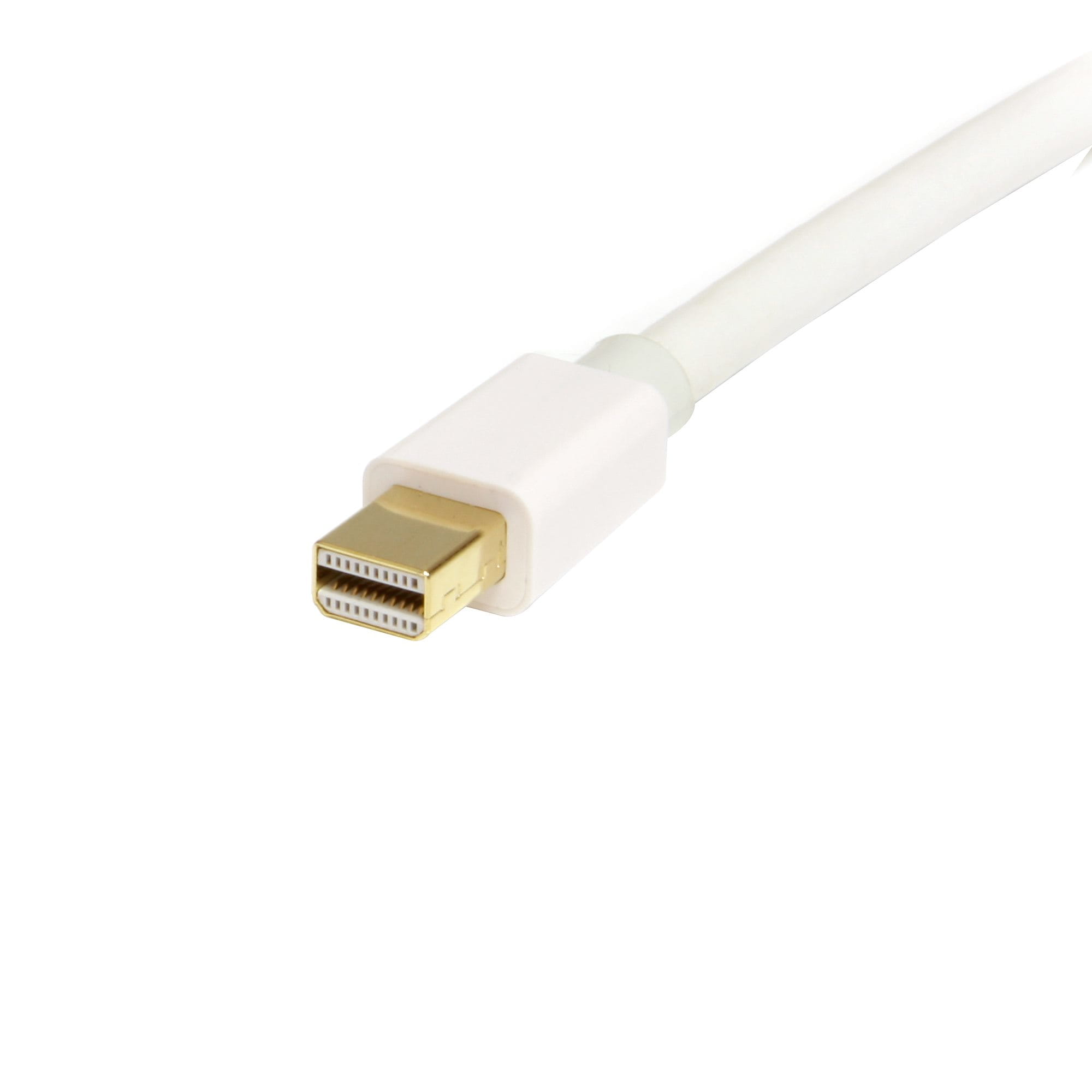 StarTech.com 2m Mini DisplayPort 1.2 auf DisplayPort Adapterkabel - mDP zu DP 4k x 2k Kabel - St/St - Weiß - DisplayPort-Kabel - Mini DisplayPort (M)