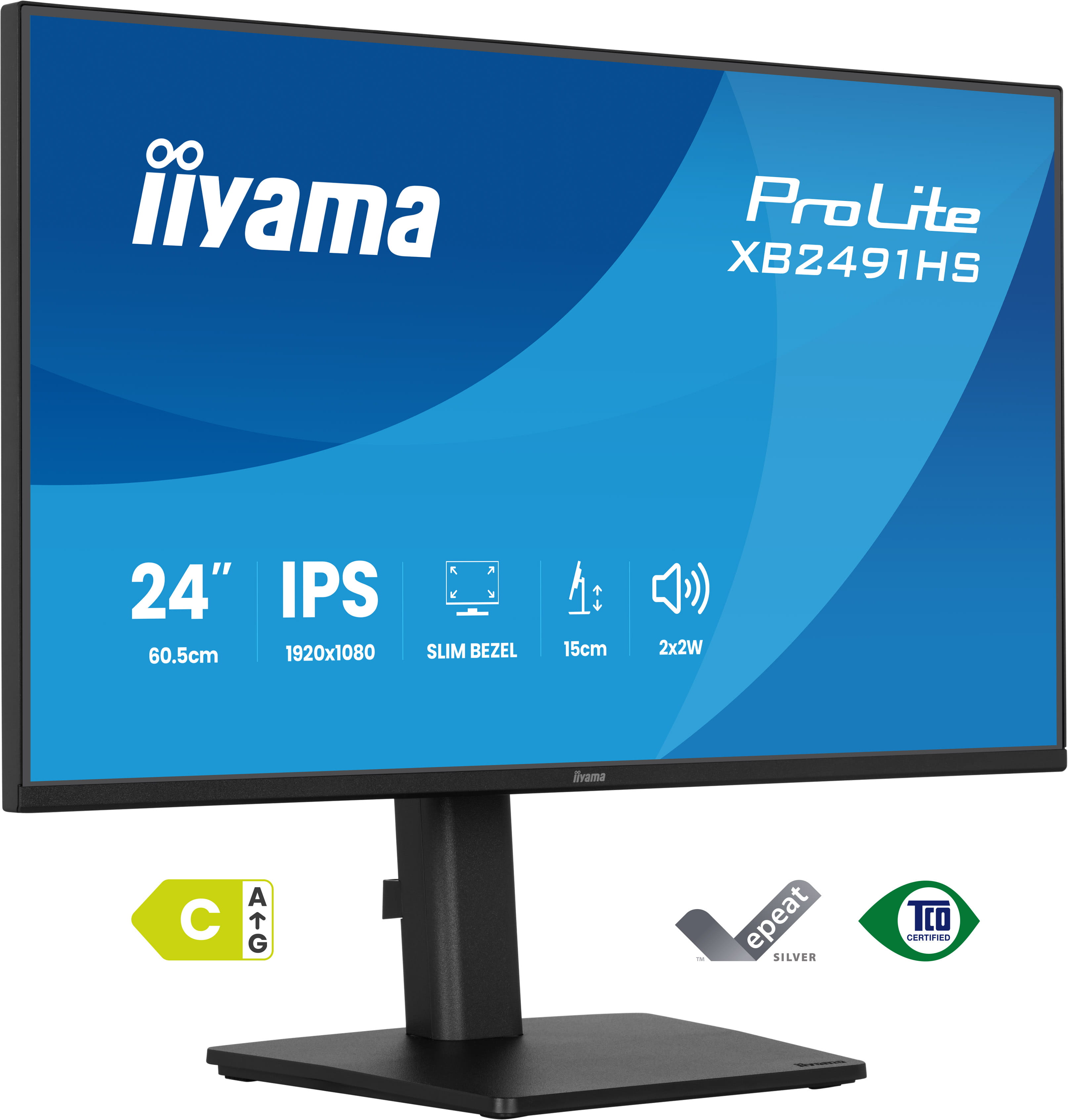 Iiyama ProLite XB2491HS-B1 - LED-Monitor - 61 cm (24")