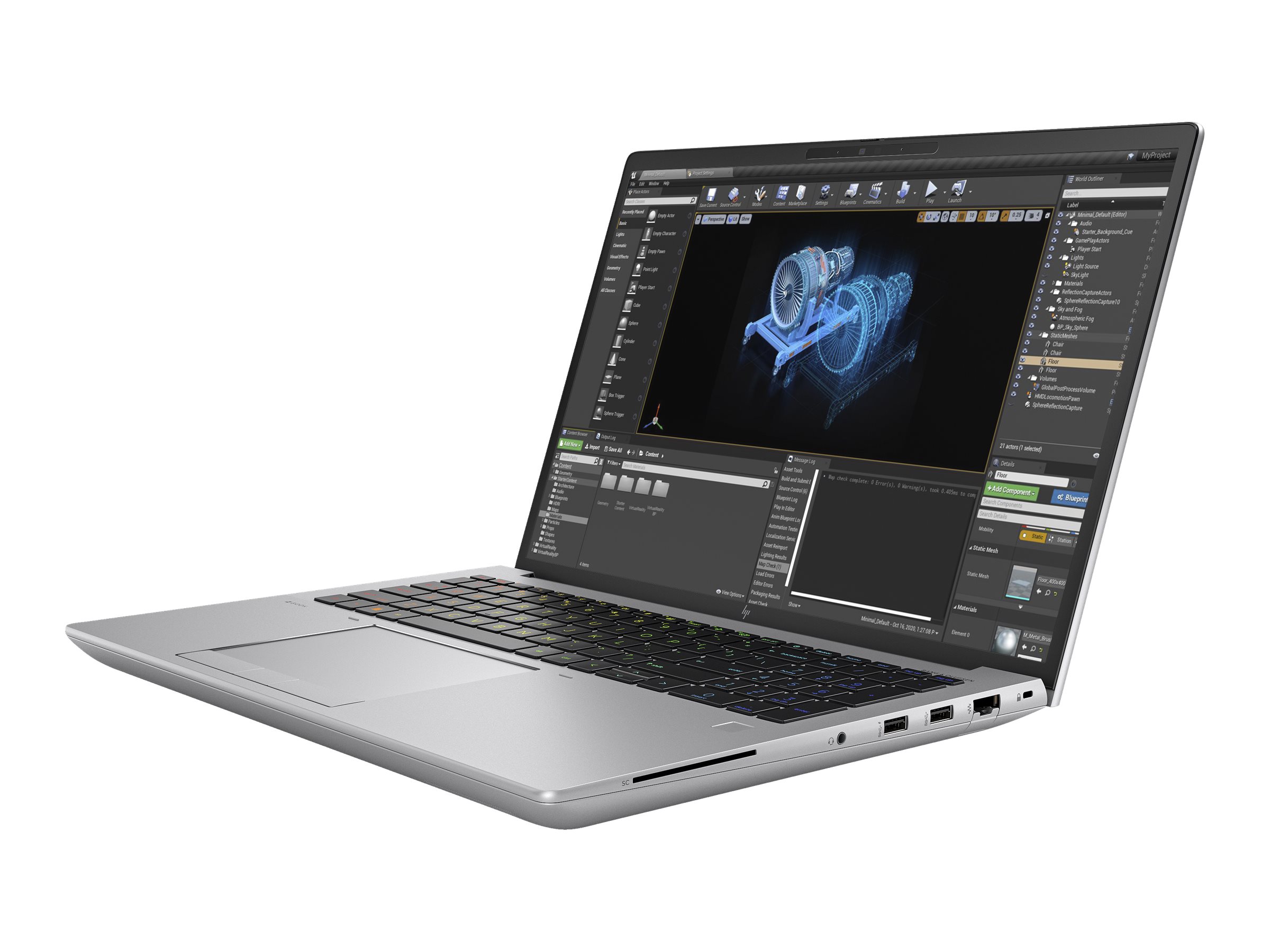 HP ZBook Fury 16 G10 Mobile Workstation - Intel Core i7 13700HX / 2.1 GHz - Win 11 Pro - RTX 2000 Ada - 16 GB RAM - 512 GB SSD NVMe, TLC - 40.6 cm (16")