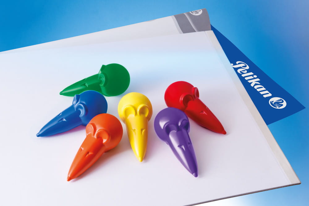 Pelikan Wachsmalmäuse 501/6/B - Farbstift - Wachs - Blau, Rot, Lila, Grün, Orange, Gelb (Packung mit 6)