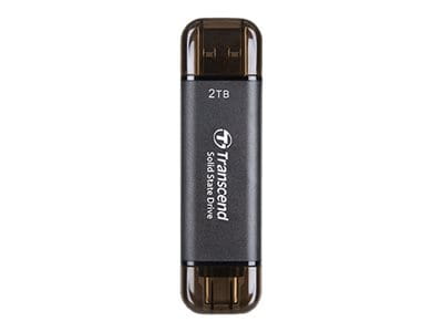 Transcend ESD310C - SSD - 2 TB - extern (tragbar) Transcend ESD310C - SSD - 2 TB - extern (tragbar)