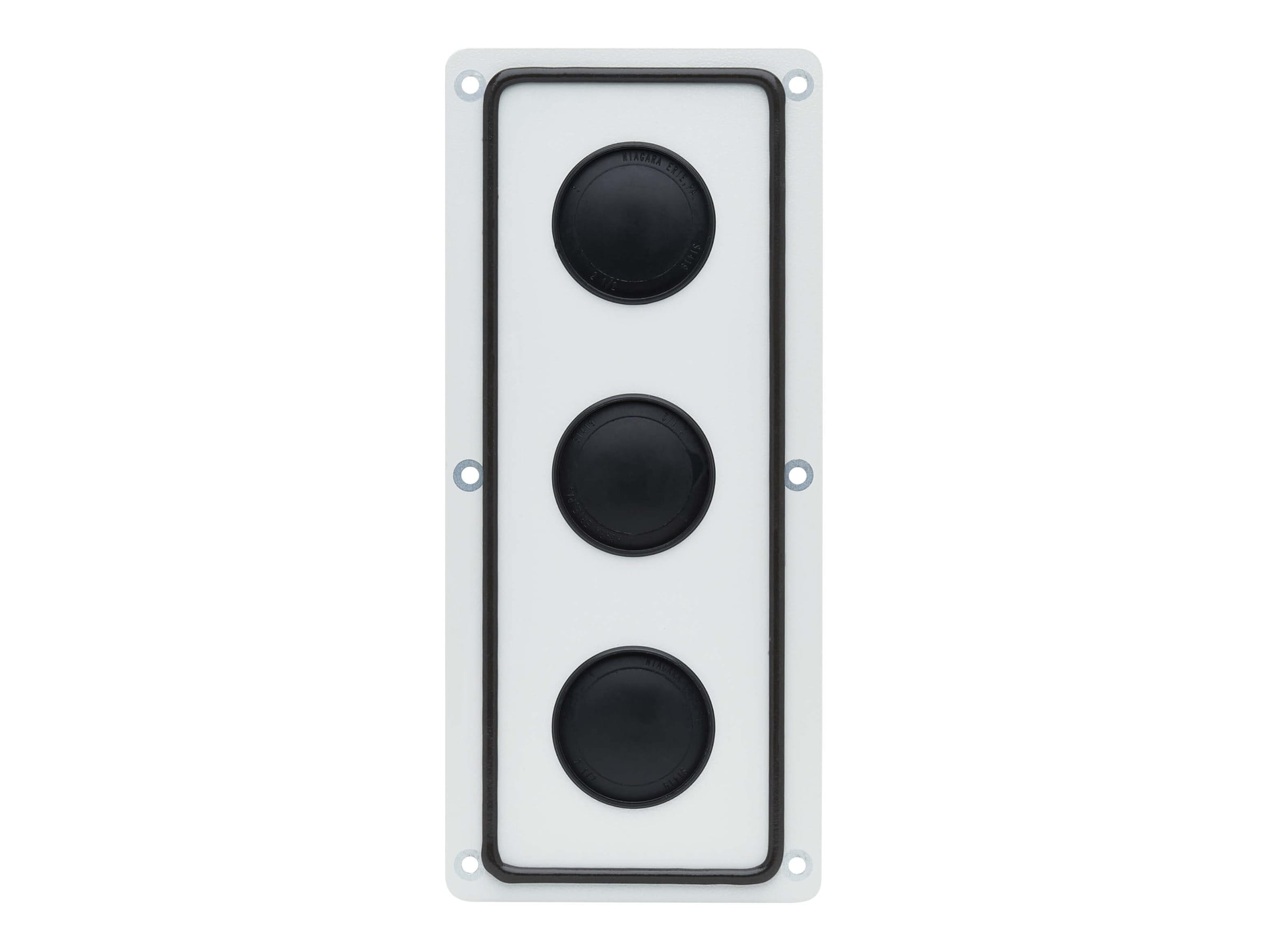 Tripp Eaton Tripp Lite Series SmartRack Cable Gland Plate for NEMA-Rated Enclosure Cabinets, 3 Ports (2 in.)