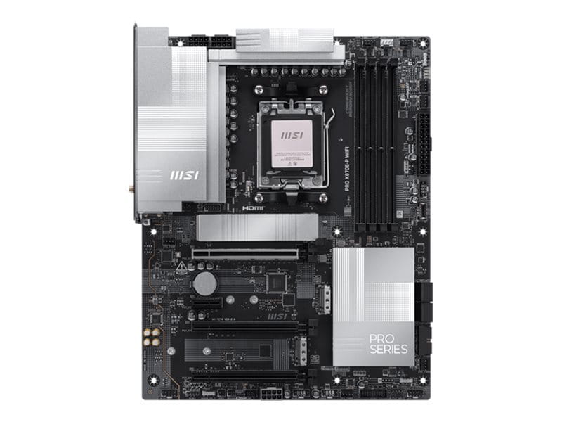 MSI PRO X870E-P WIFI - Motherboard - ATX - Socket AM5 - AMD X870E Chipsatz - 5 Gigabit Ethernet, Wi-Fi 7, Bluetooth - Onboard-Grafik (CPU erforderlich)