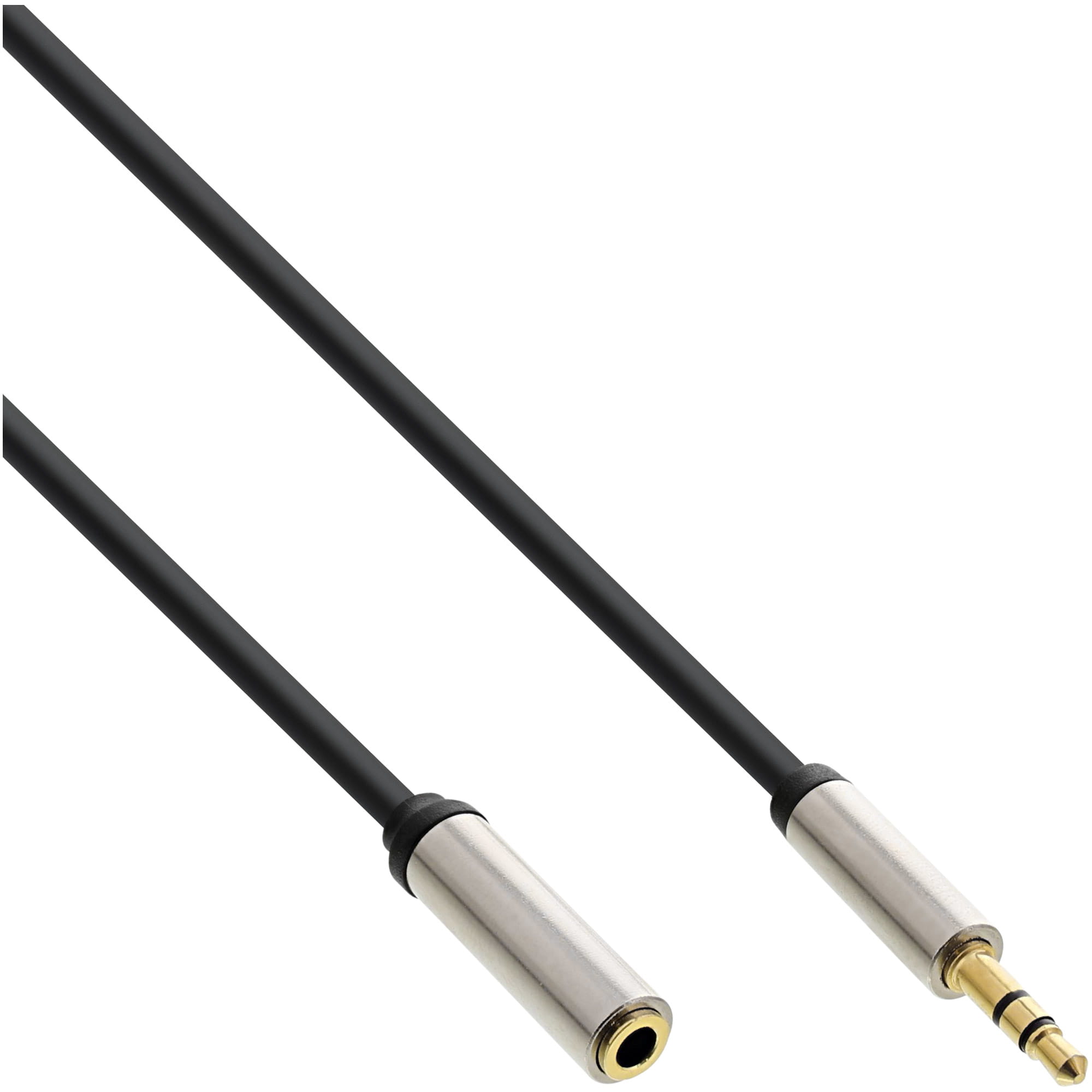 InLine Slim Audio Kabel Klinke 3,5mm ST/BU - Stereo - 3m
