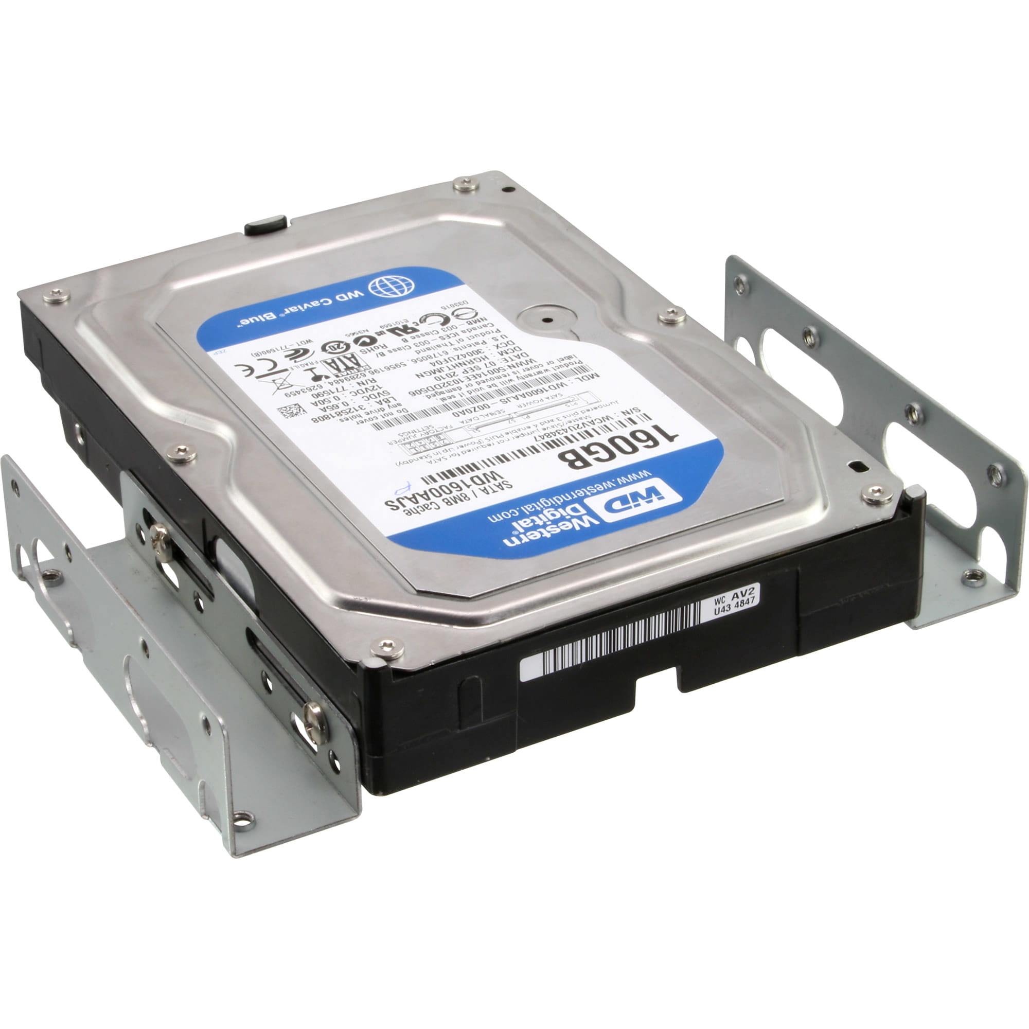 InLine HDD Einbauschienen - für 8,89cm (3,5") Festplatten