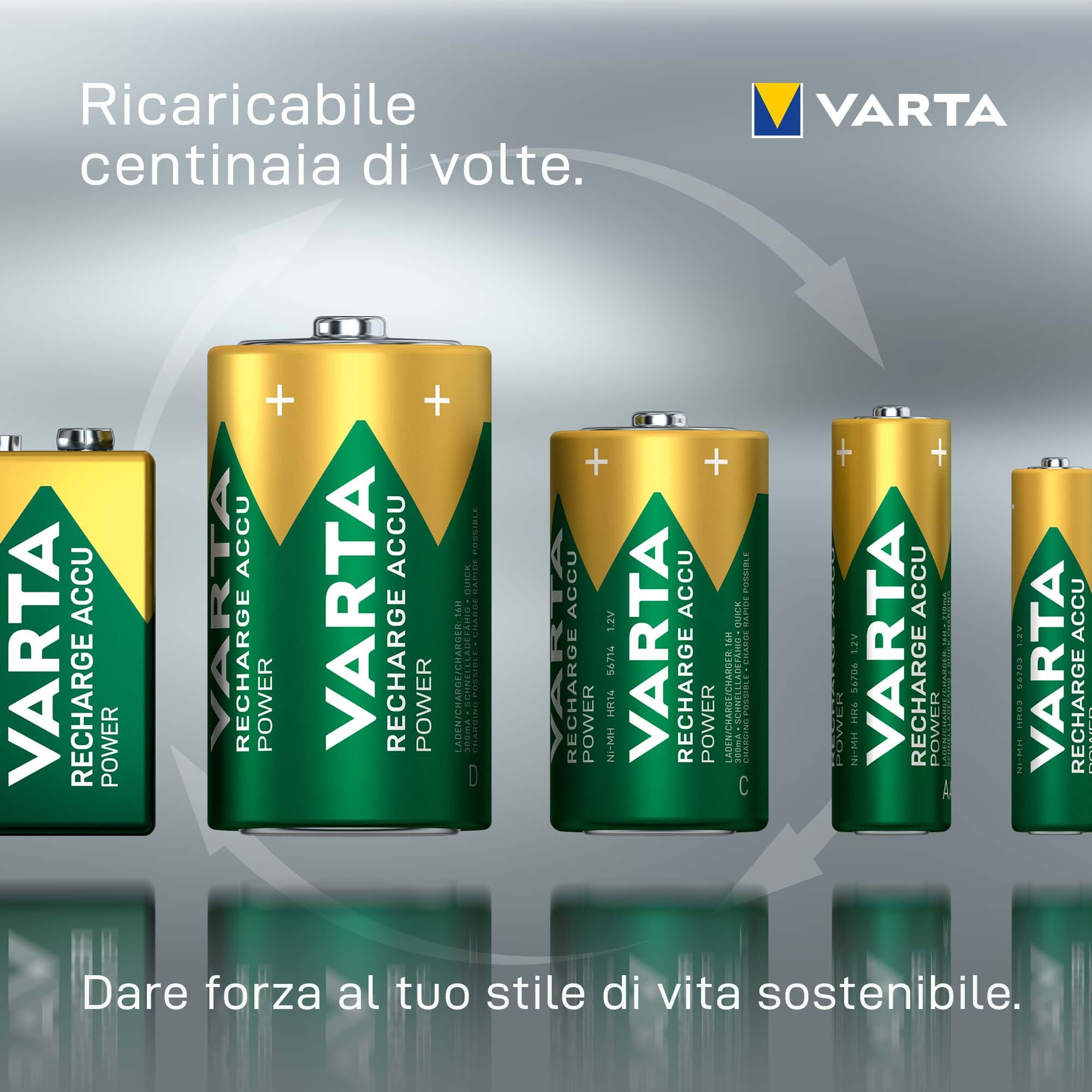 Varta Professional Accu - Batterie 4 x AA-Typ
