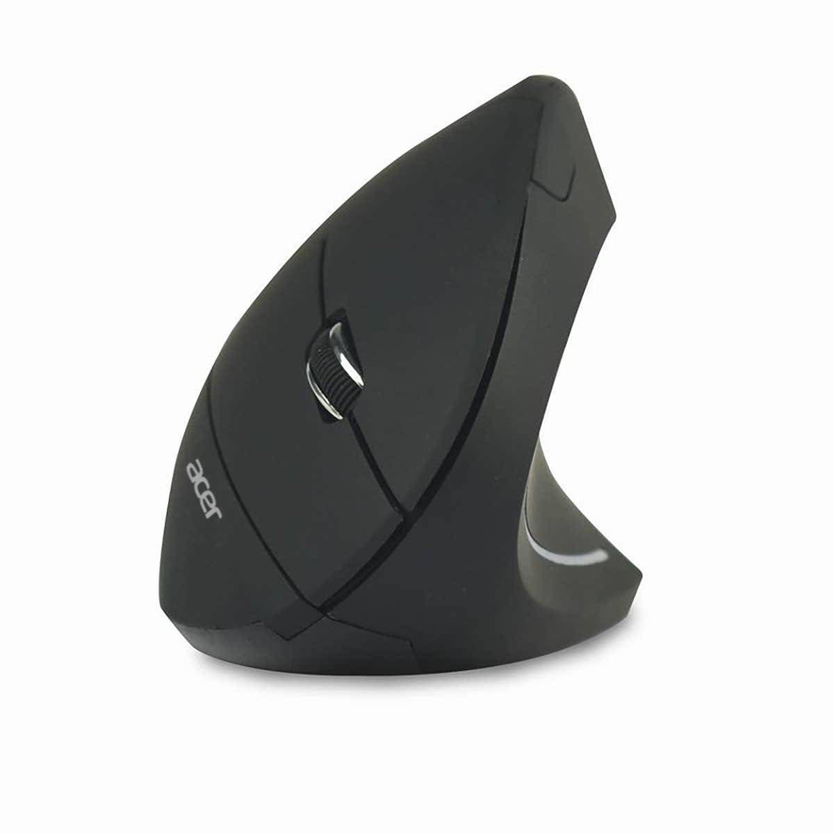 Acer Maus - vertikal - ergonomisch - Für Rechtshänder - optisch - 6 Tasten - kabellos - 2.4 GHz - kabelloser Empfänger (USB)