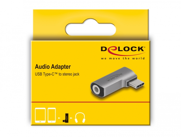 Delock Audio-Adapter - 24 pin USB-C männlich