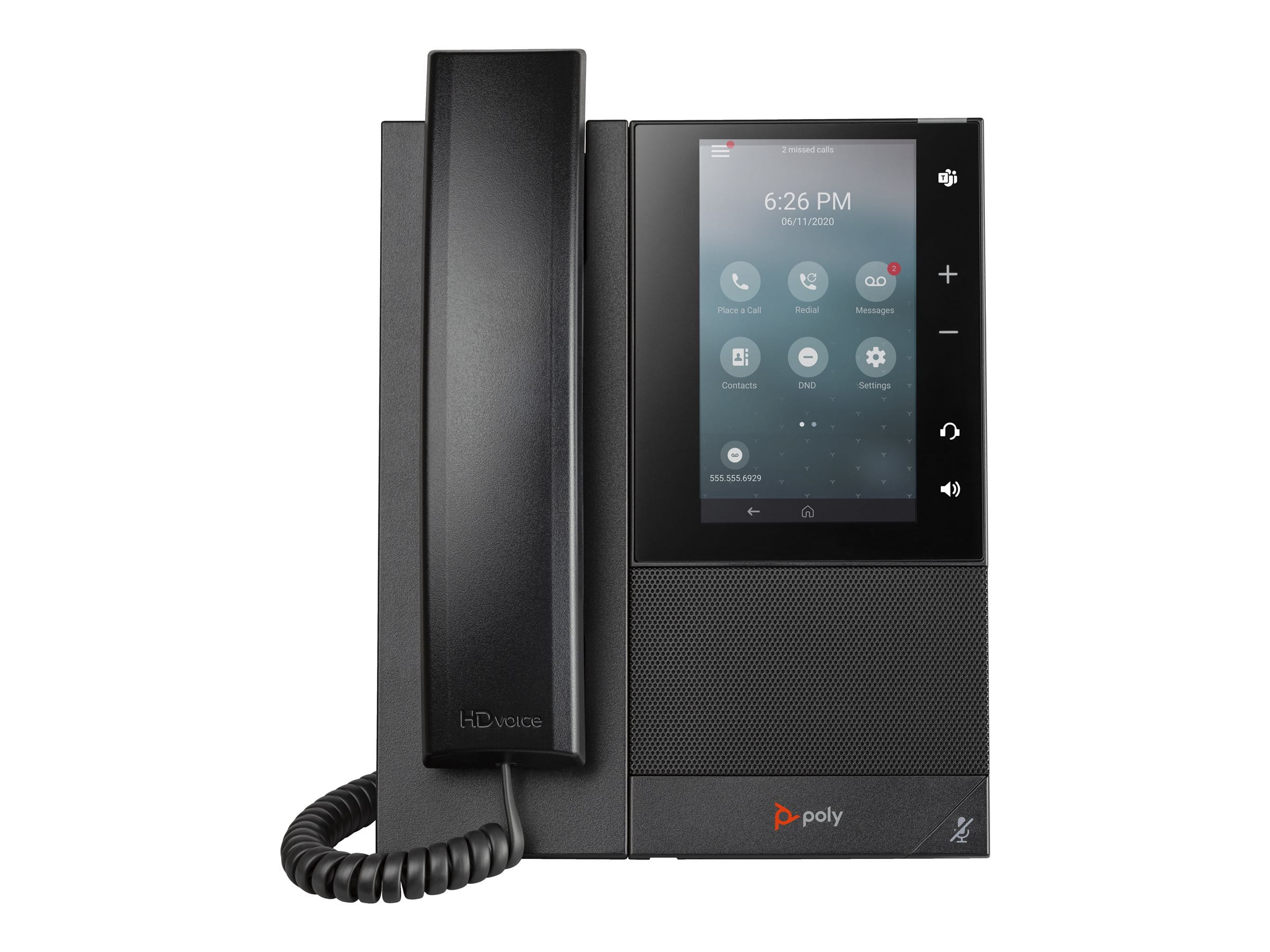 HP Poly CCX 500 - VoIP-Telefon - SIP, SDP, RTCP
