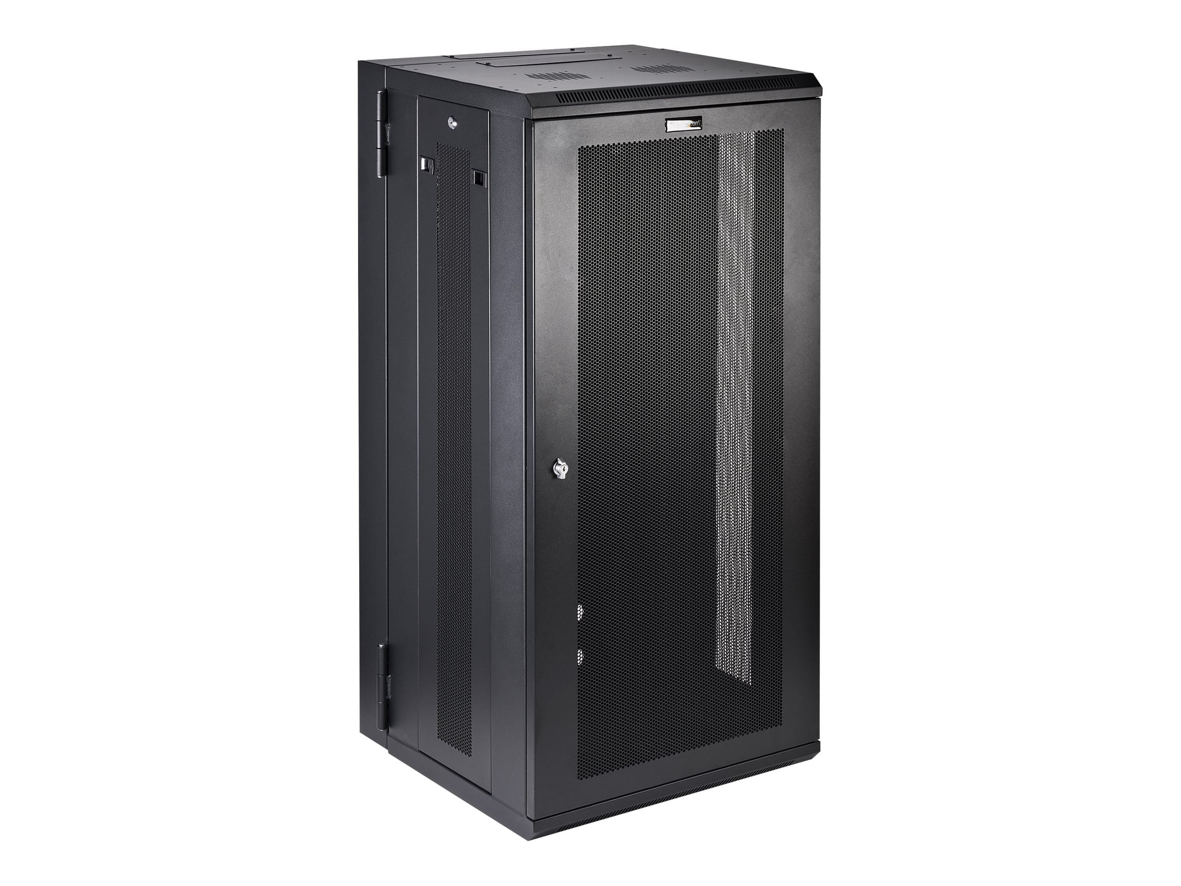 StarTech.com RK2620WALHM Serverschrank (26HE, zur Wandmontage, bis zu 40,6 cm tief, Gehäuse mit Scharnier, Netzwerkschrank) StarTech.com RK2620WALHM Serverschrank (26HE, zur Wandmontage, bis zu 40,6 cm tief, Gehäuse mit Scharnier, Netzwerkschrank)