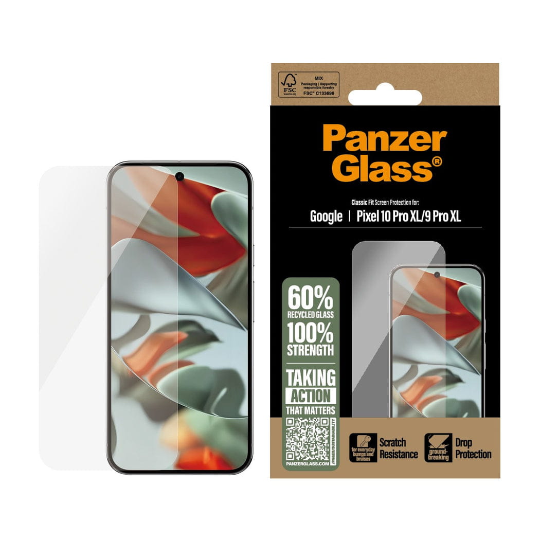 PanzerGlass PG92324, Google, Pixel 10 Pro XL/9 Pro XL, Stoßfest, Kratzresistent, Schockresistent, Transparent, 1 Stück(e)