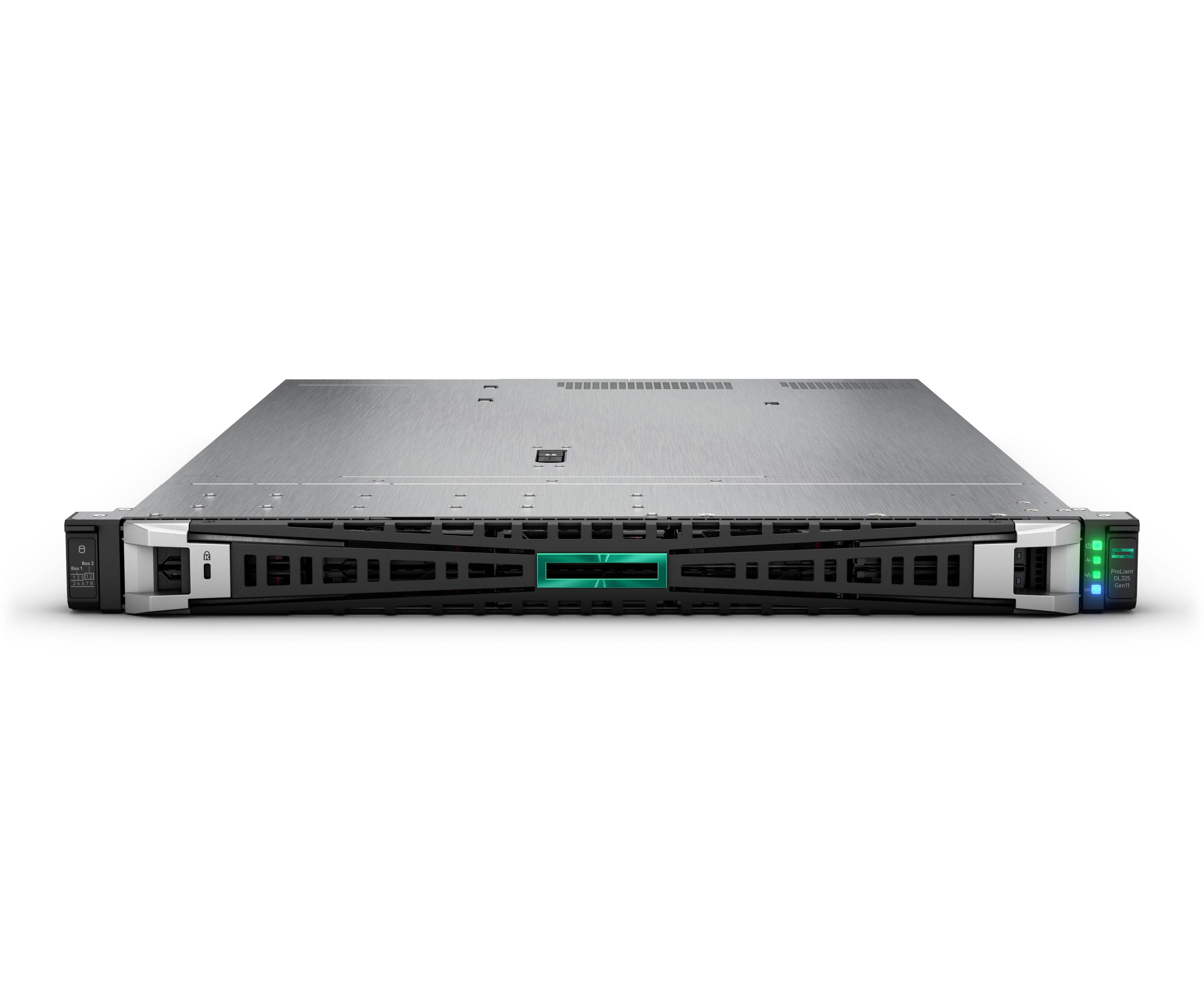 HPE ProLiant DL325 Gen11 - 1U - 1-Weg - 1 x EPYC 9115 / 2.6 GHz - RAM 64 GB - SATA/SAS/NVMe - Hot-Swap 6.4 cm (2.5")