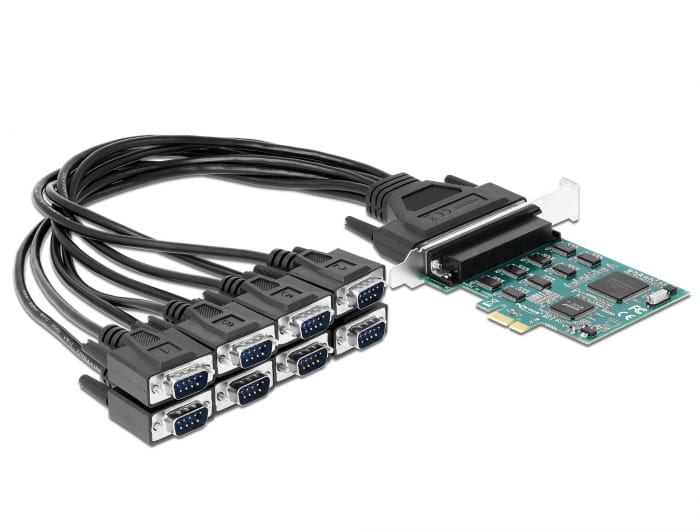 Delock Serieller Adapter - PCIe 1.1 - RS-232