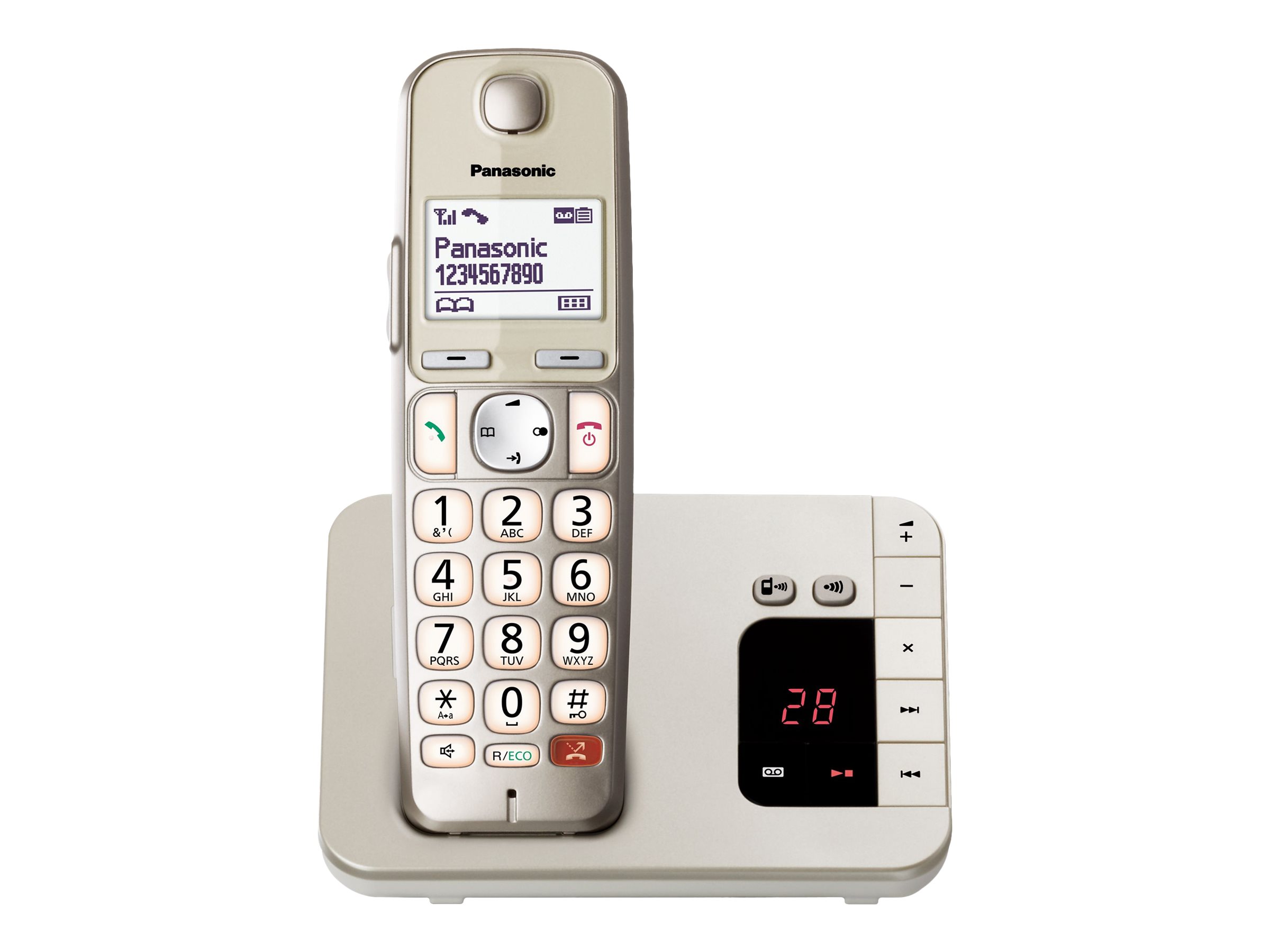 Panasonic KX-TGE260 - Schnurlostelefon - Anrufbeantworter