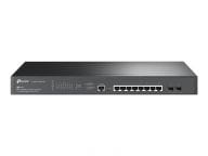 TP-LINK Omada TL-SG3210XHP-M2 V2 - Switch - managed - 8 x 10/100/1000/2.5G + 2 x 10 Gigabit SFP+ - an Rack montierbar - PoE+ (240 W)