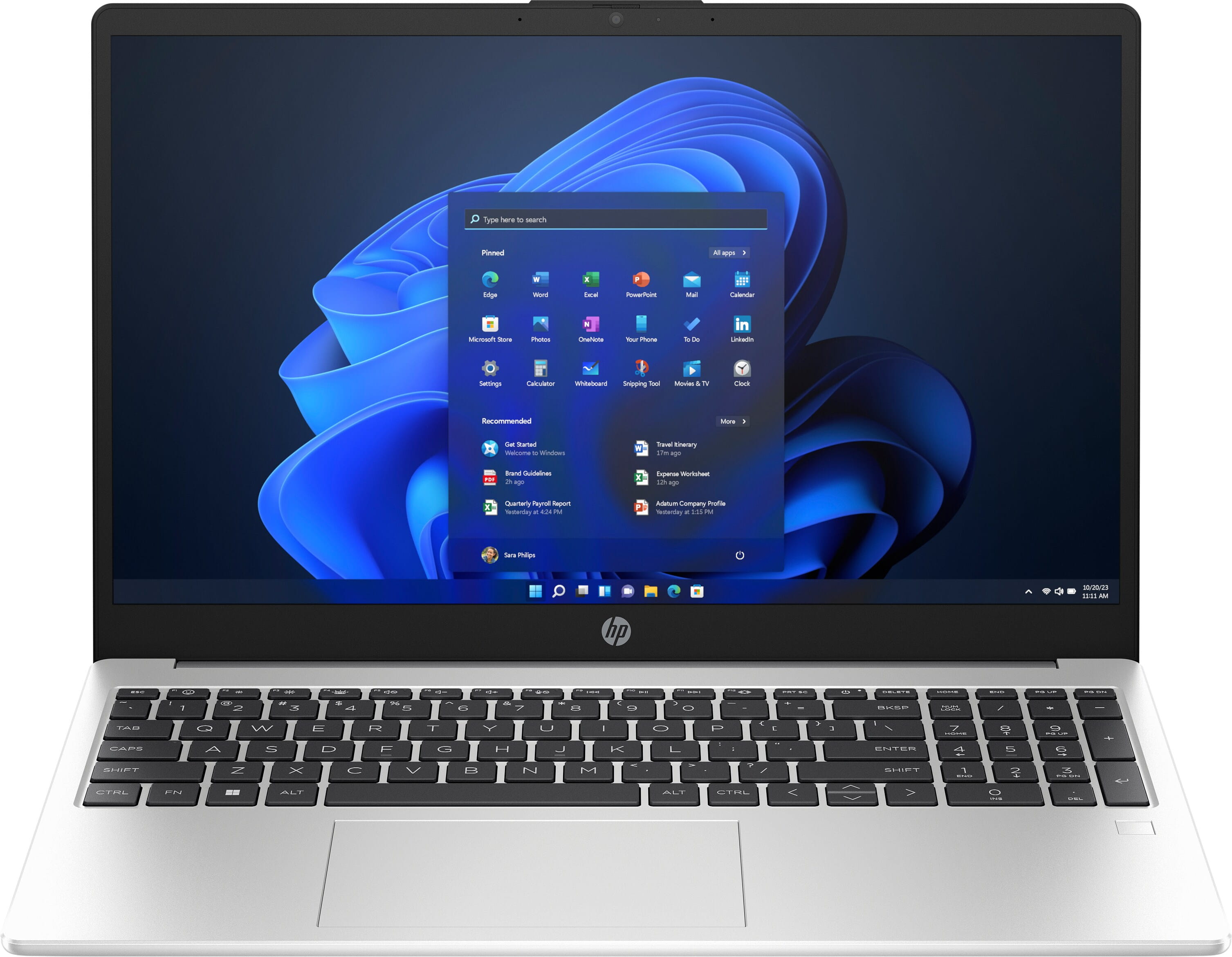 HP 255 G10, AMD Ryzen™ 3, 2,4 GHz, 39,6 cm (15.6"), 1920 x 1080 Pixel, 8 GB, 256 GB
