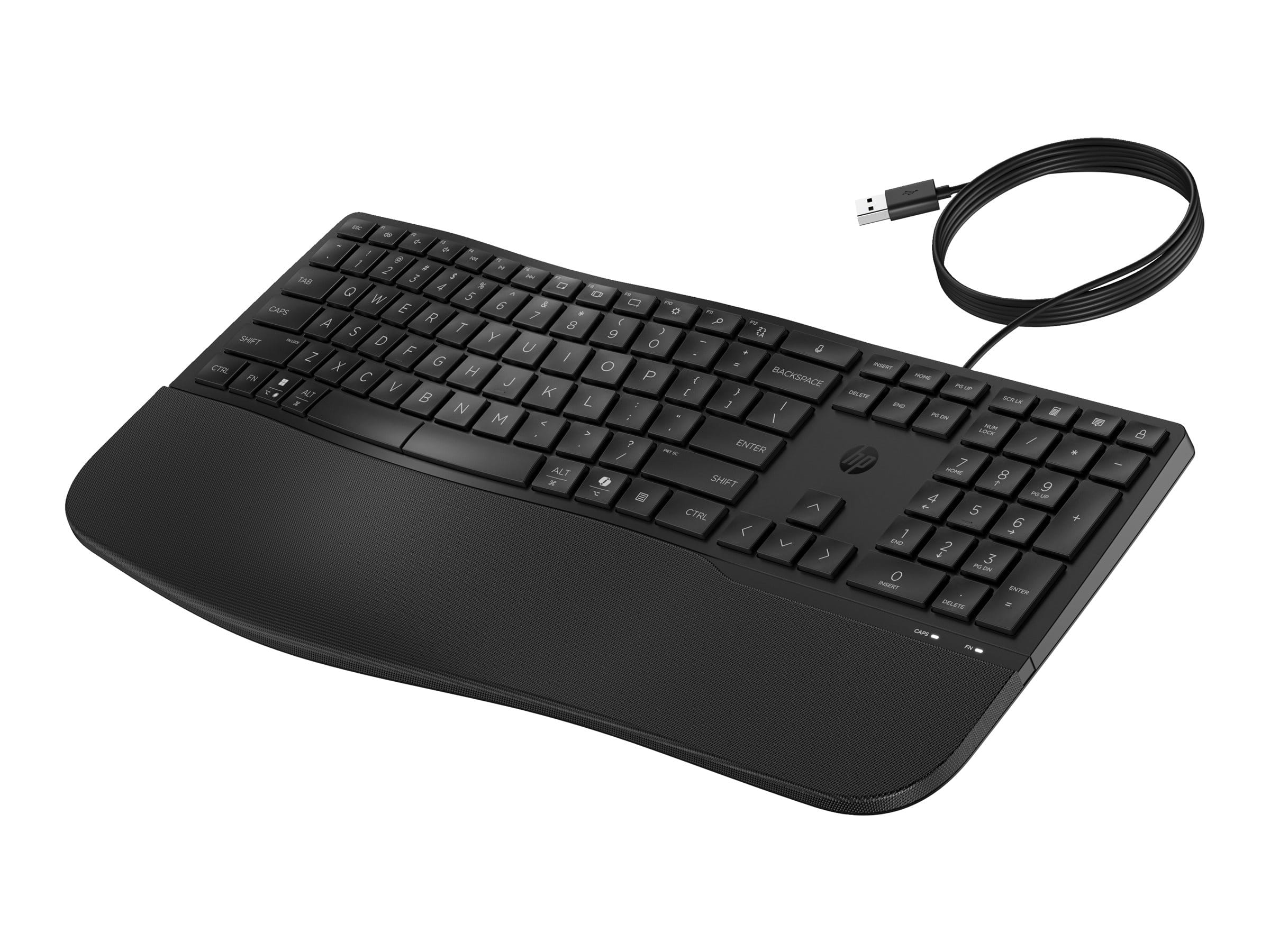 HP 480 Comfort - Tastatur - 3-Zonen-Layout, Multi-Device