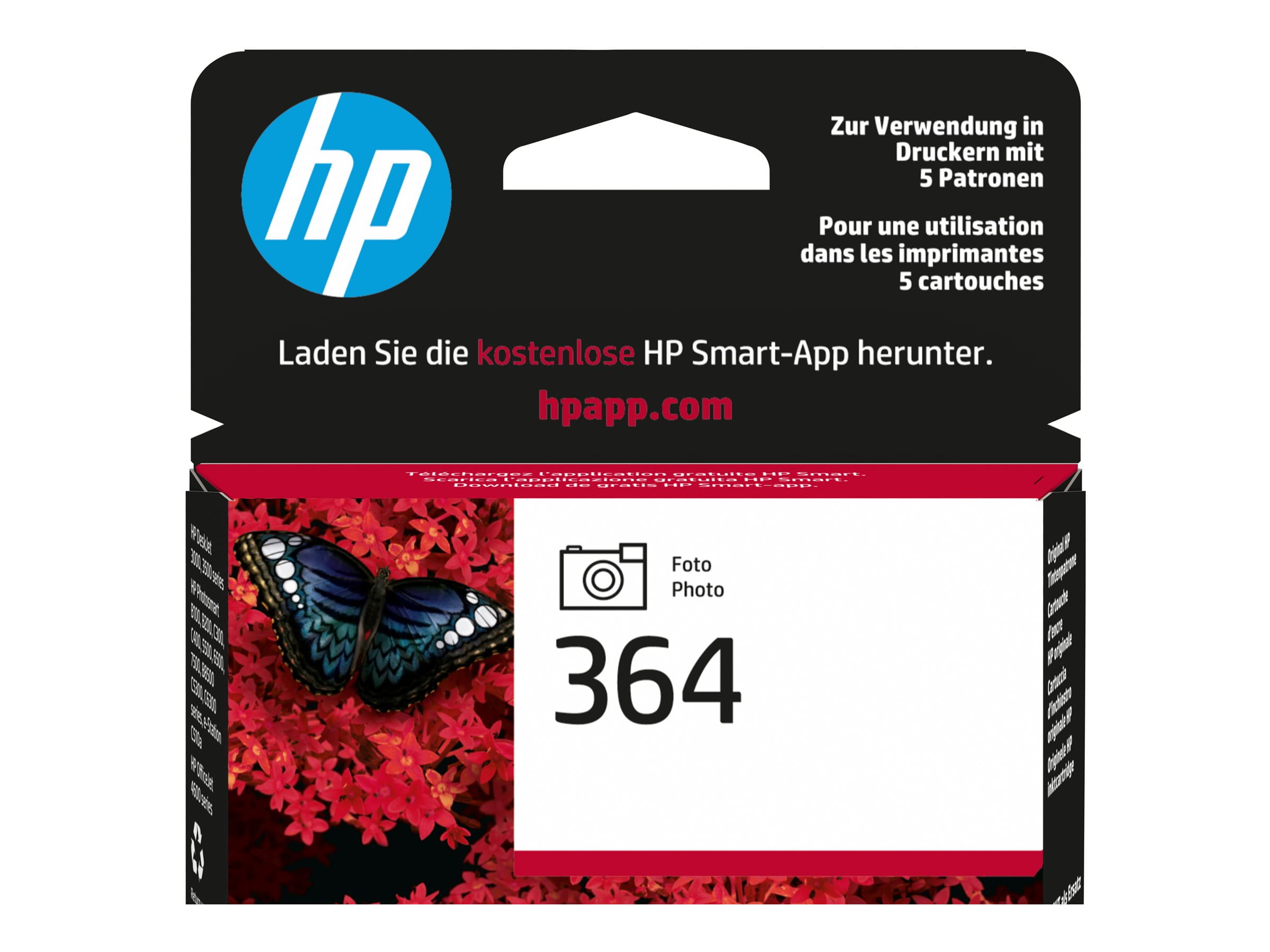 HP 364 - 3 ml - Photo schwarz - original - Tintenpatrone (Foto)