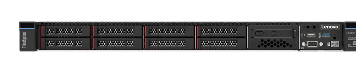 Lenovo ThinkSystem SR630 V3 7D73 - Server - Rack-Montage - 1U - zweiweg - 1 x Xeon Gold 6526Y / 2.8 GHz - RAM 32 GB - SAS - Hot-Swap 6.4 cm (2.5")