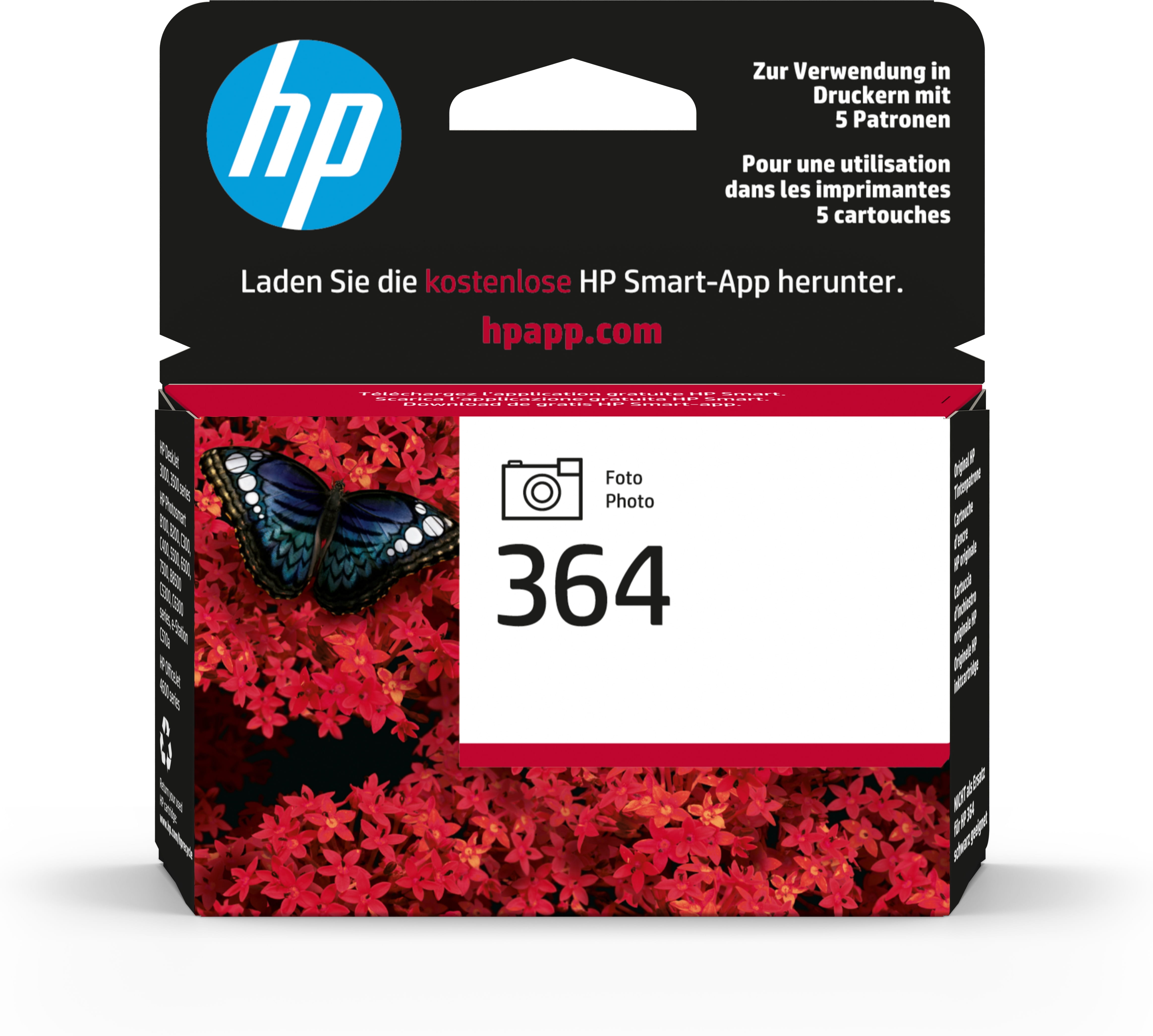 HP 364 - 3 ml - Photo schwarz - original - Tintenpatrone (Foto)