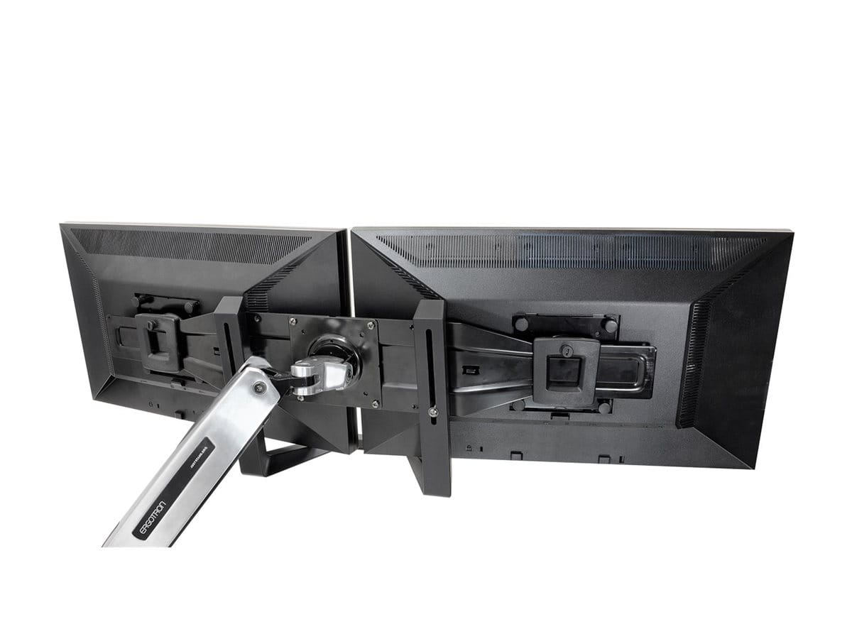 Ergotron Montagekomponente (Griff, Halterung für zwei Monitore) - für 2 LCD-Displays - Schwarz - Bildschirmgröße: 56-66 cm (22"-26") Ergotron Montagekomponente (Griff, Halterung für zwei Monitore) - für 2 LCD-Displays - Schwarz - Bildschirmgröße: 56-66 cm (22"-26")