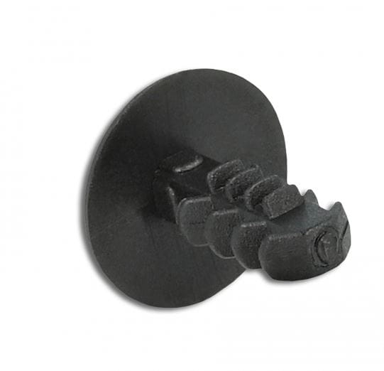 Delock Tannenbaum Clip schwarz 10 Stück, 10 Stück(e), Schwarz, Nylon, Drinnen