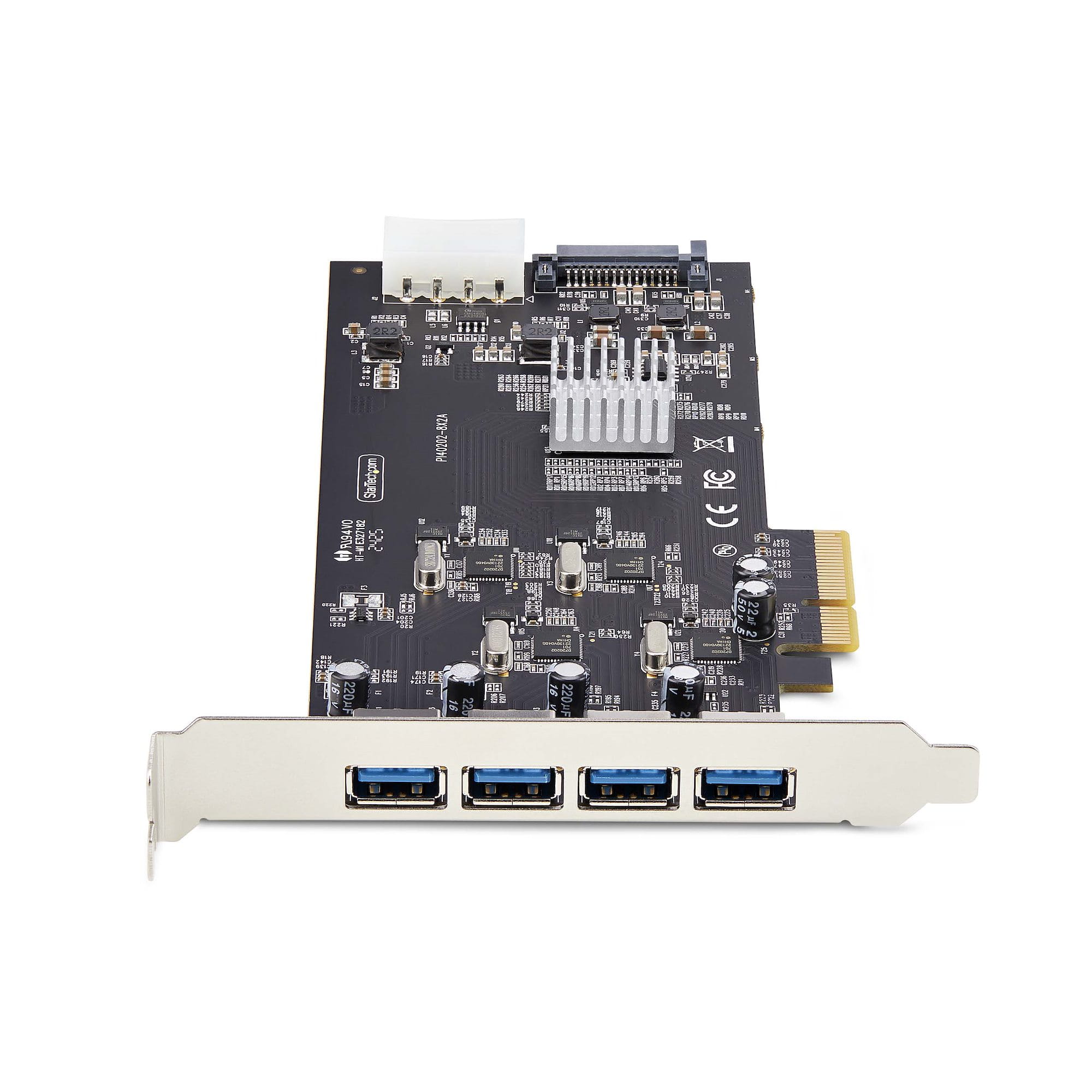 StarTech.com 4-Port USB PCIe Karte, USB 3.2 5Gbps